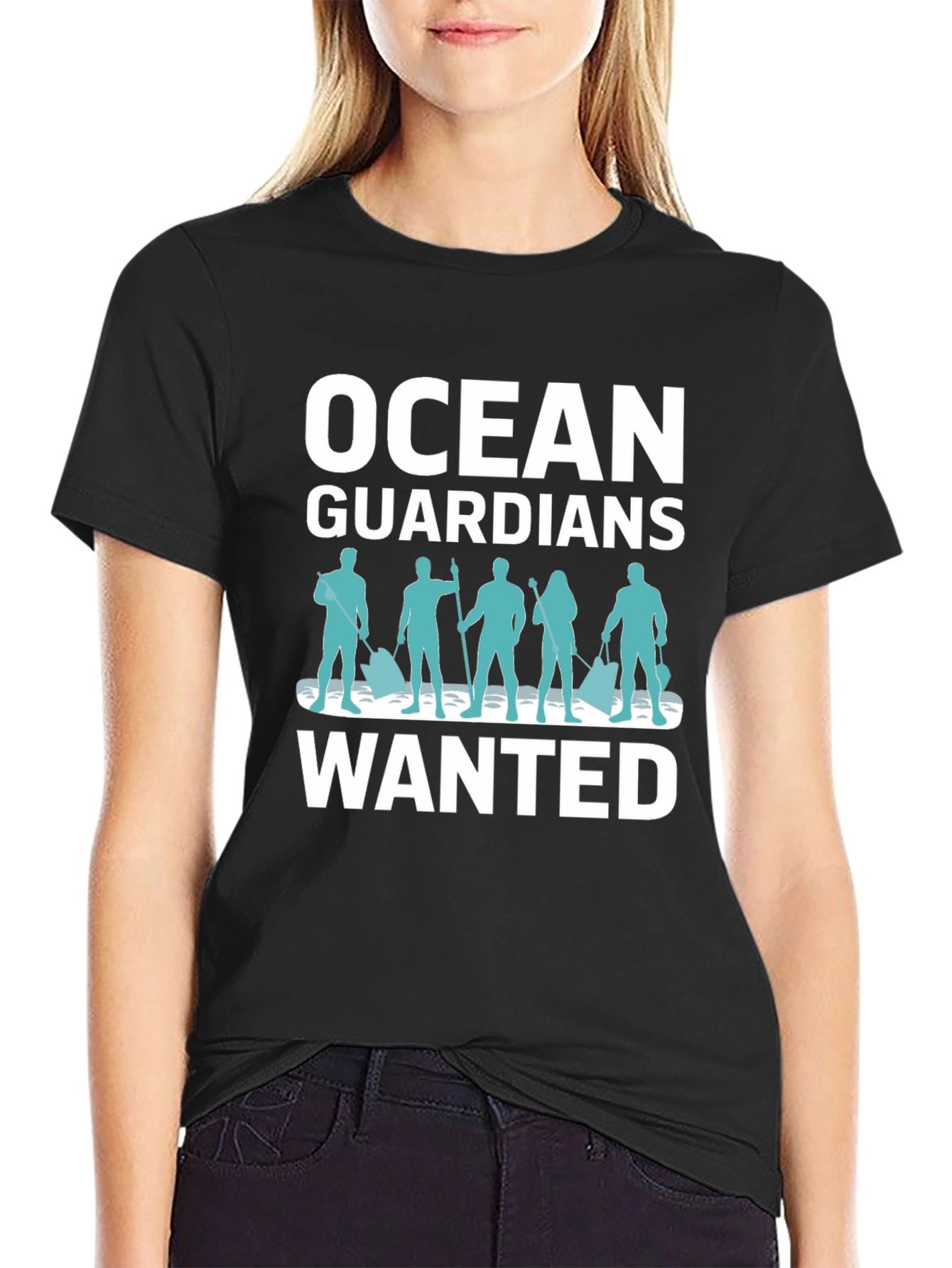 Ocean Guardians Wanted Graphic T-Shirt