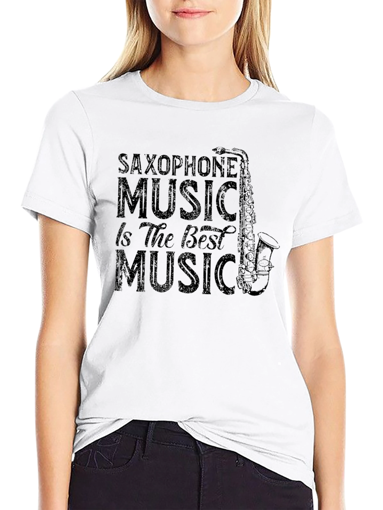 Saxophone Music T-Shirt - Best Music Tee