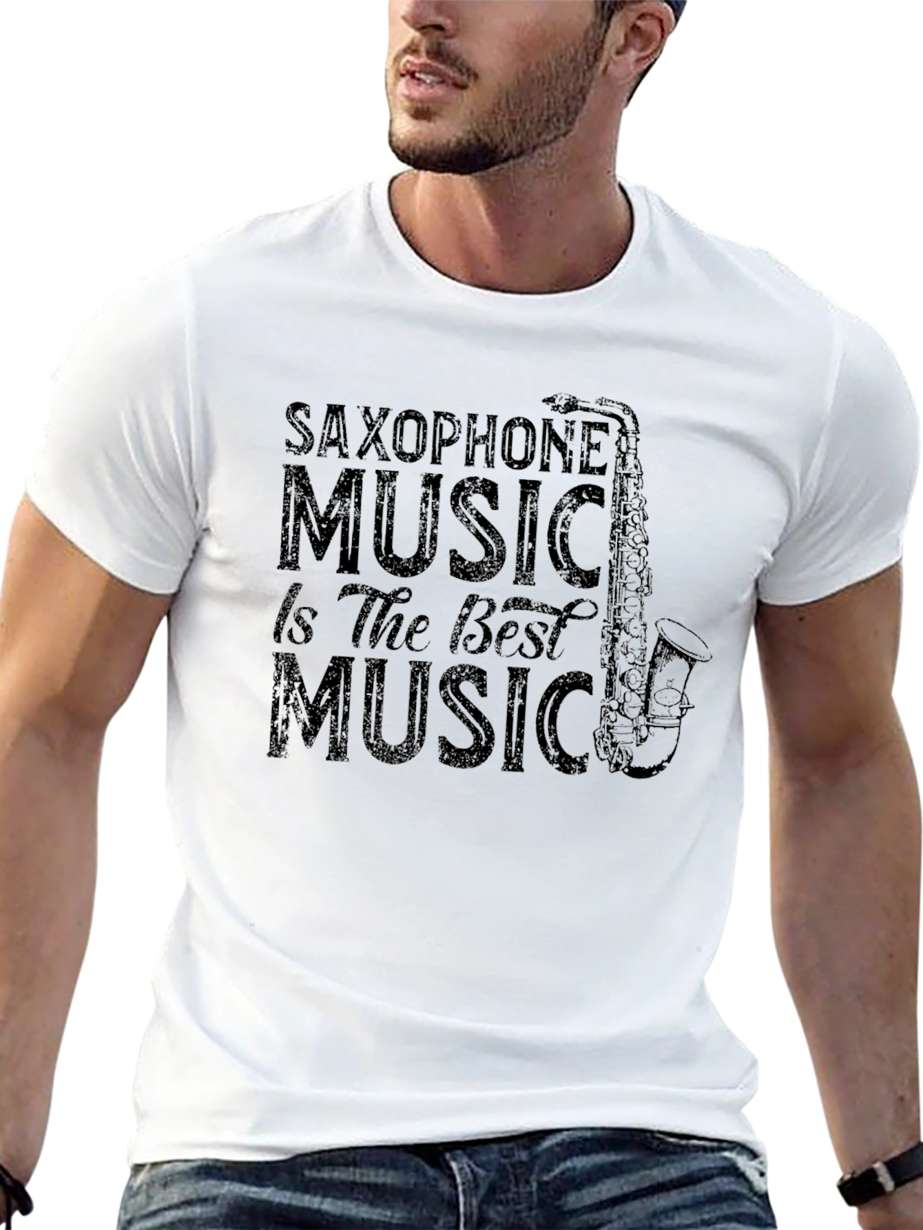 Saxophone Music T-Shirt - Best Music Tee