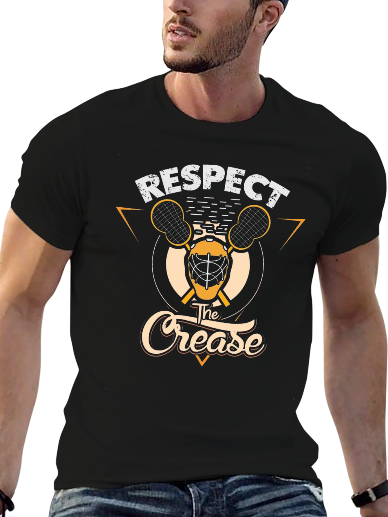 Respect the Crease Hockey T-Shirt