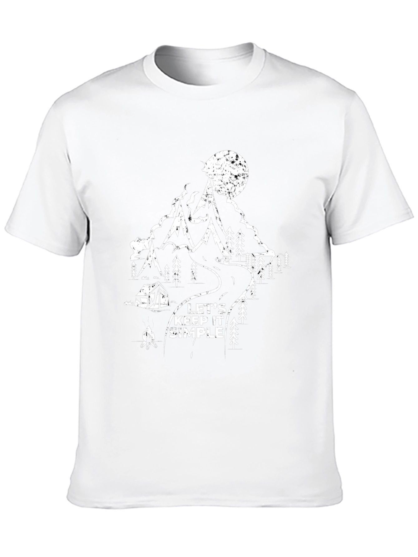 Lets Keep It Simple Camping T-Shirt