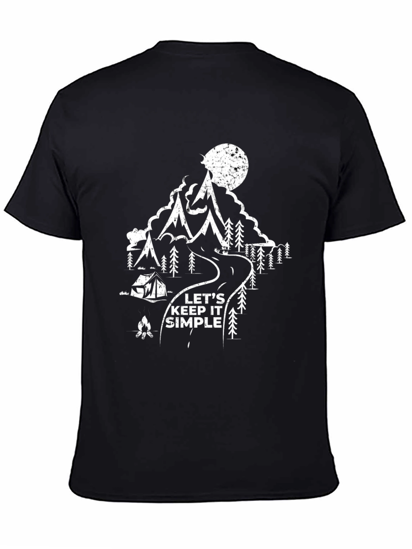Lets Keep It Simple Camping T-Shirt