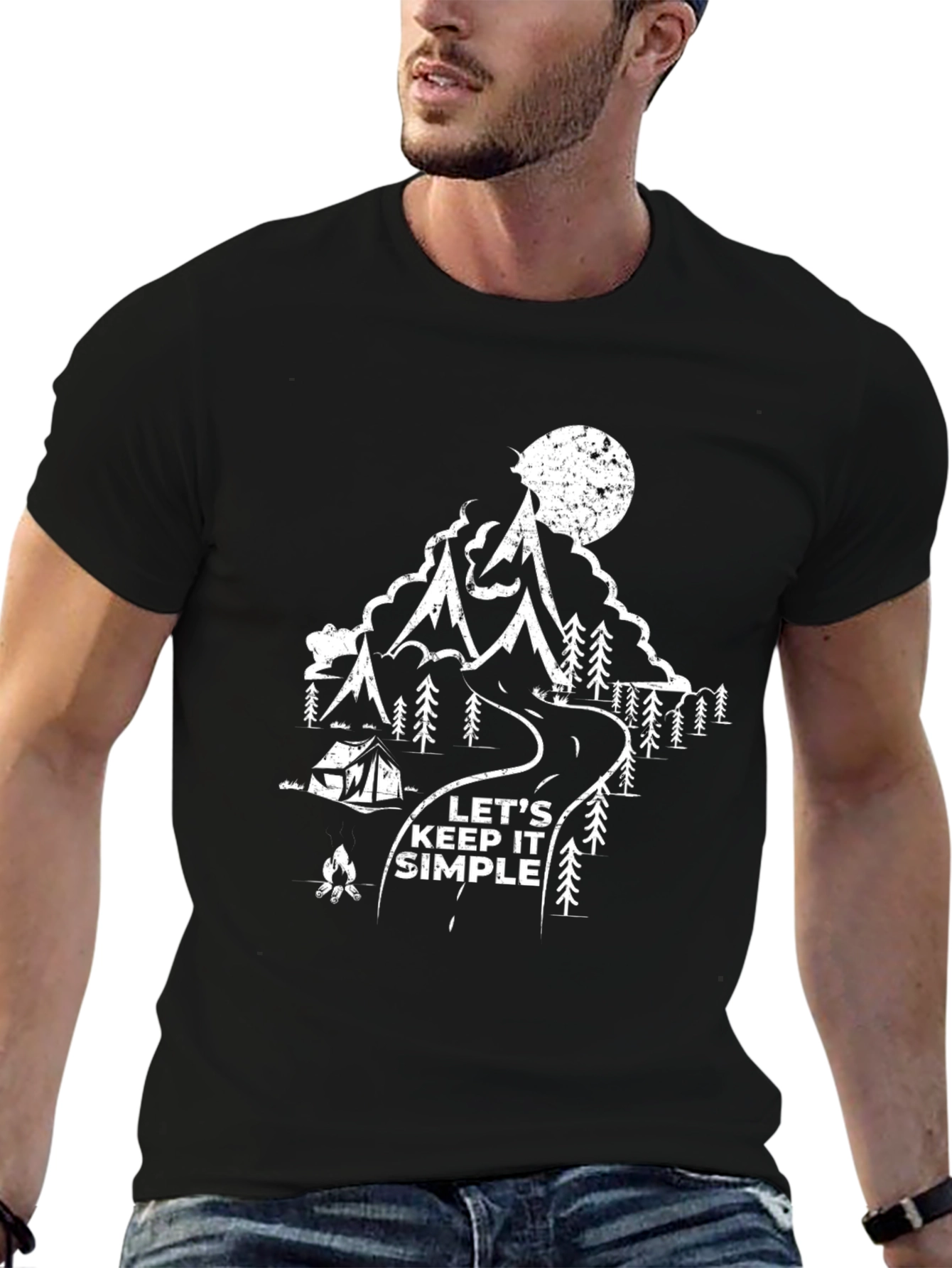 Lets Keep It Simple Camping T-Shirt