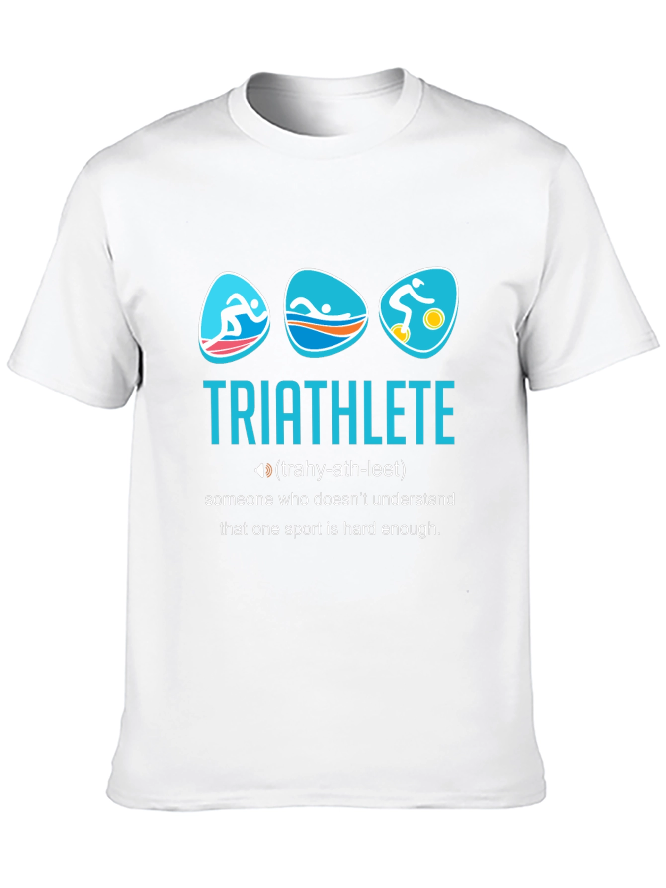 Triathlete Definition Graphic T-Shirt