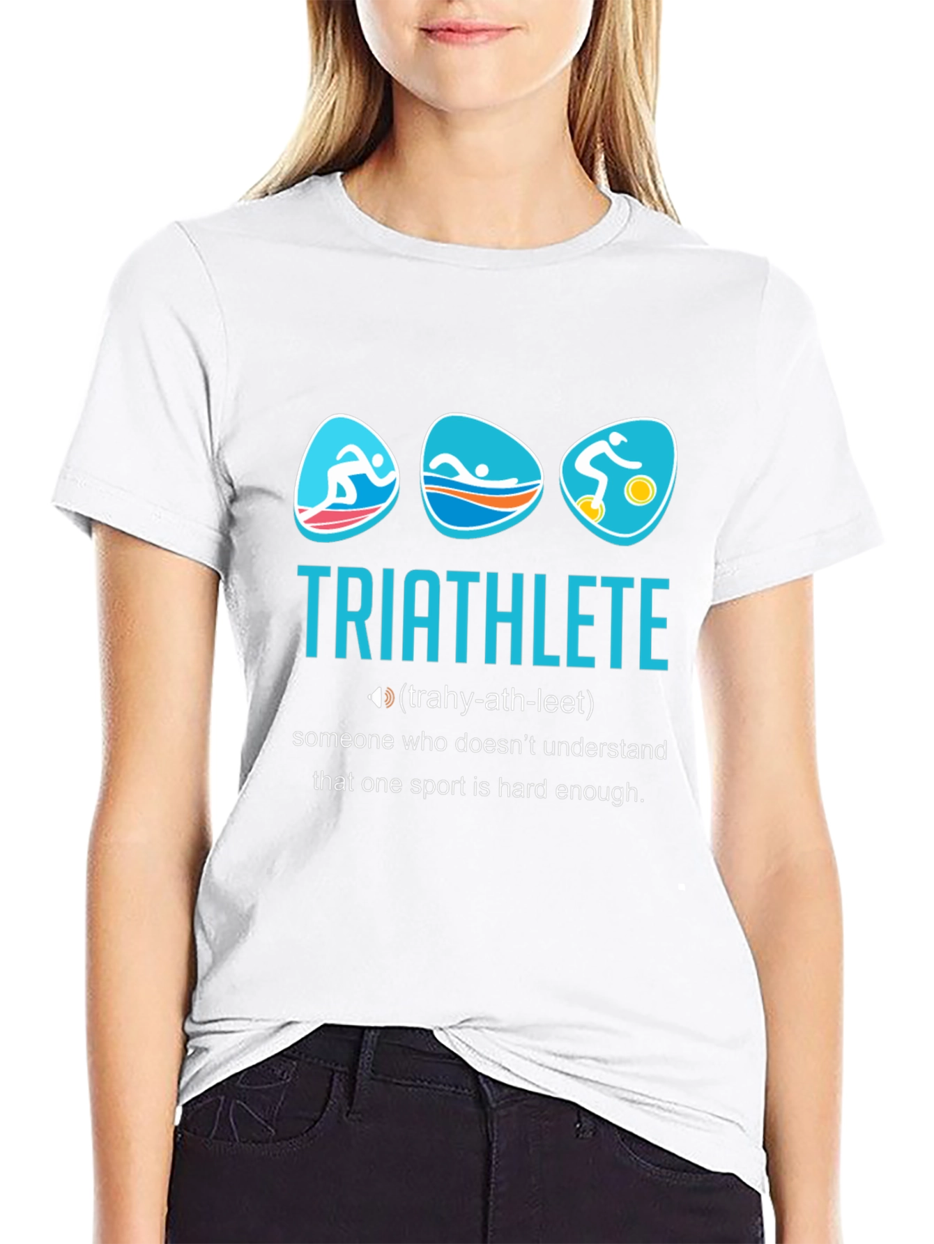 Triathlete Definition Graphic T-Shirt