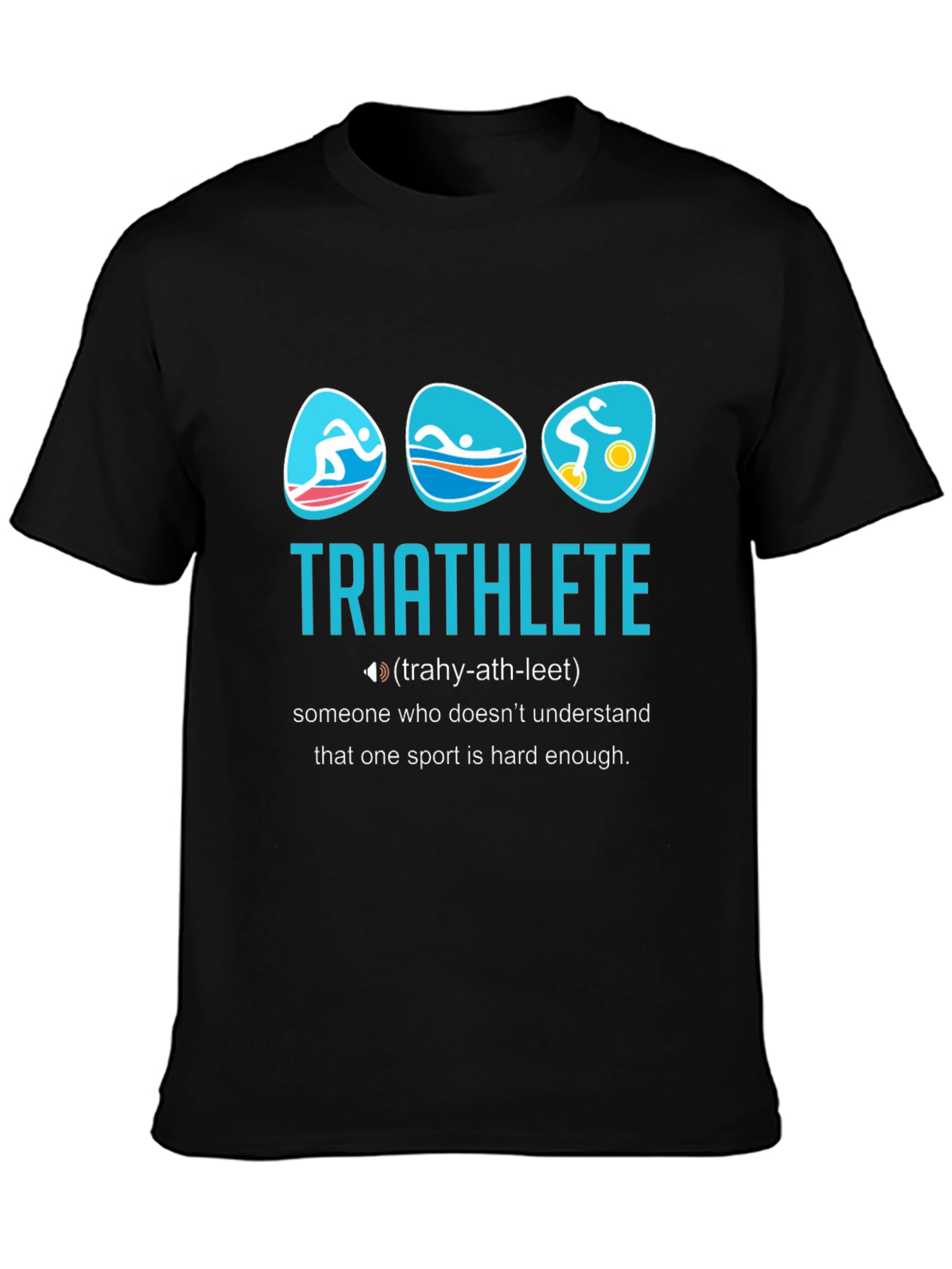 Triathlete Definition Graphic T-Shirt