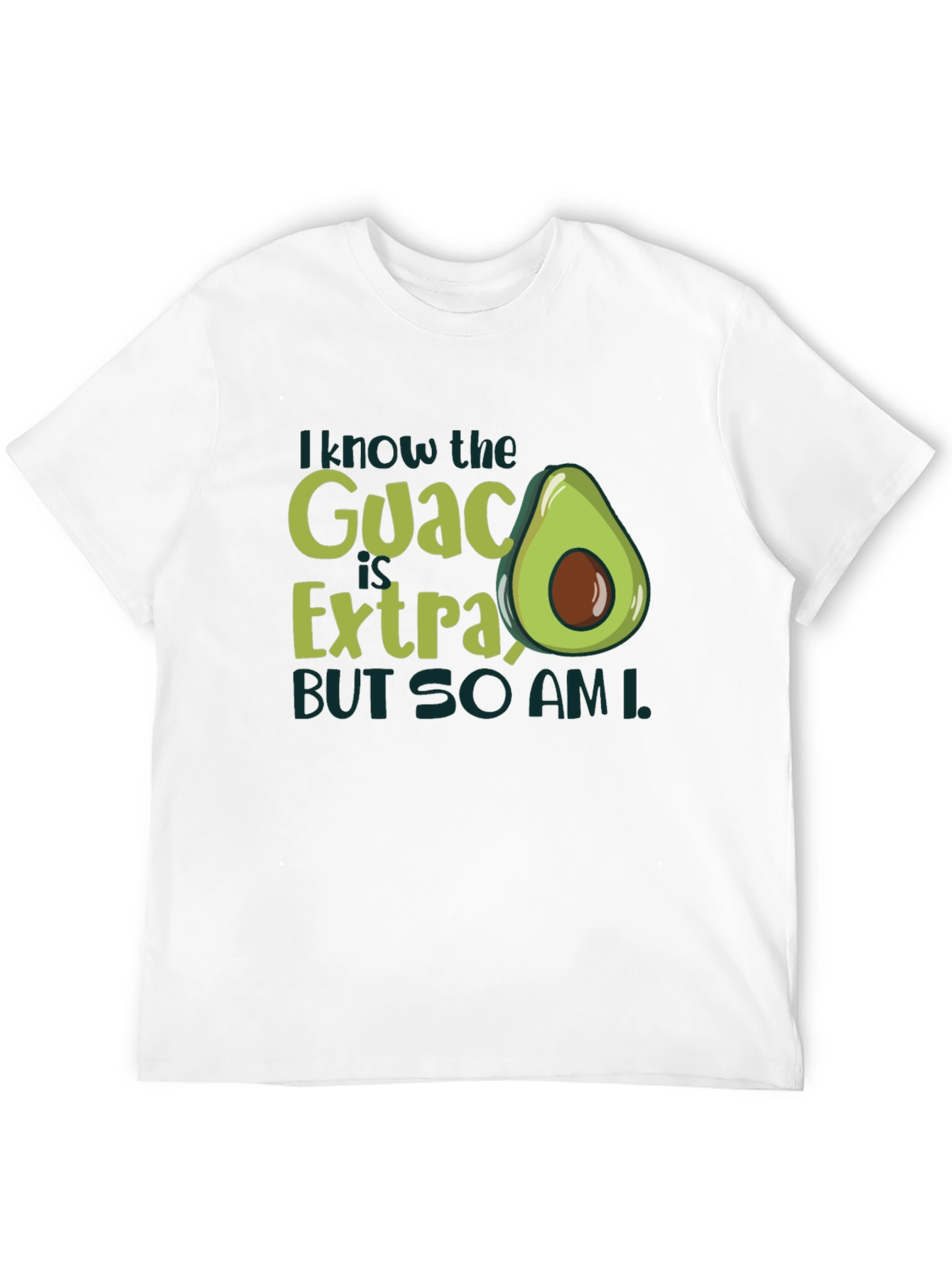 I Know The Guac Is Extra Avocado T-Shirt