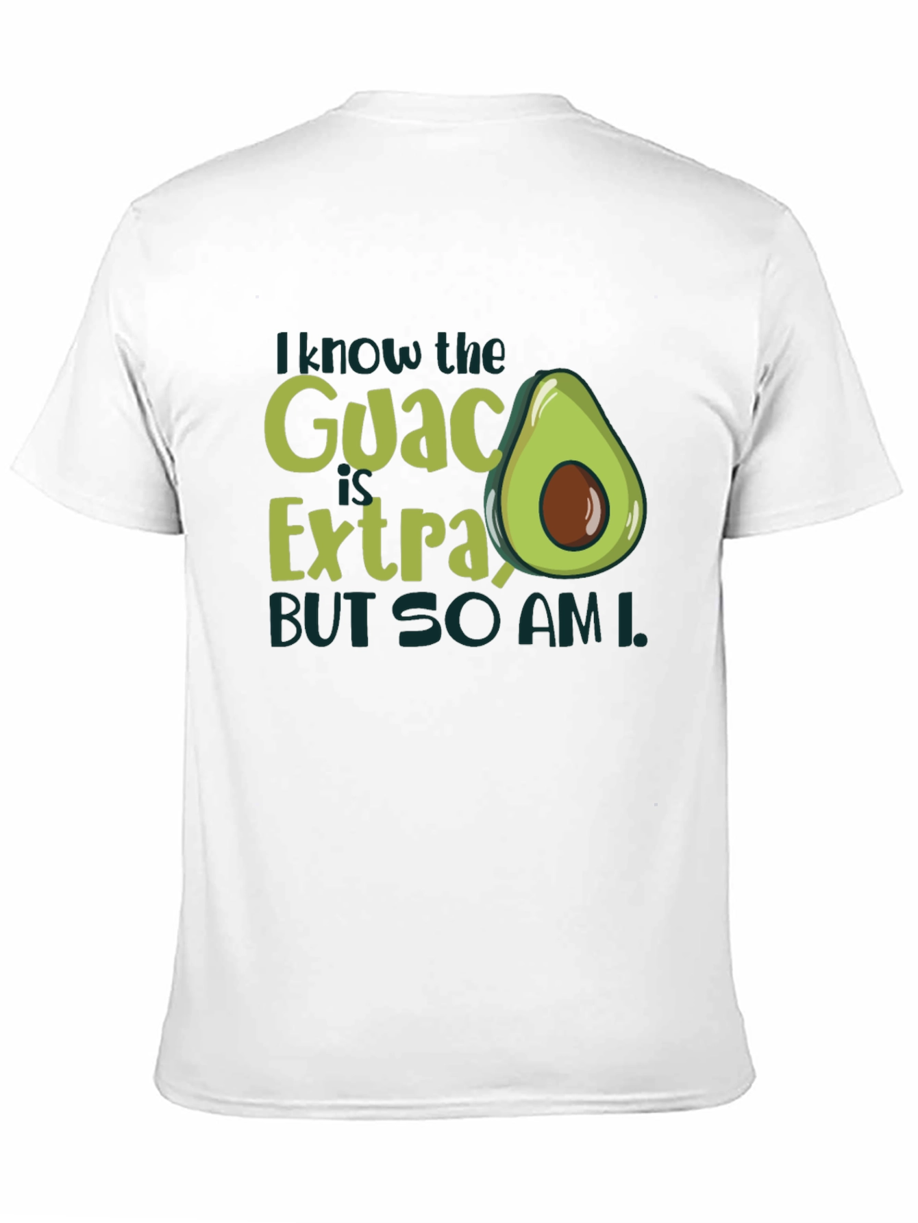 I Know The Guac Is Extra Avocado T-Shirt