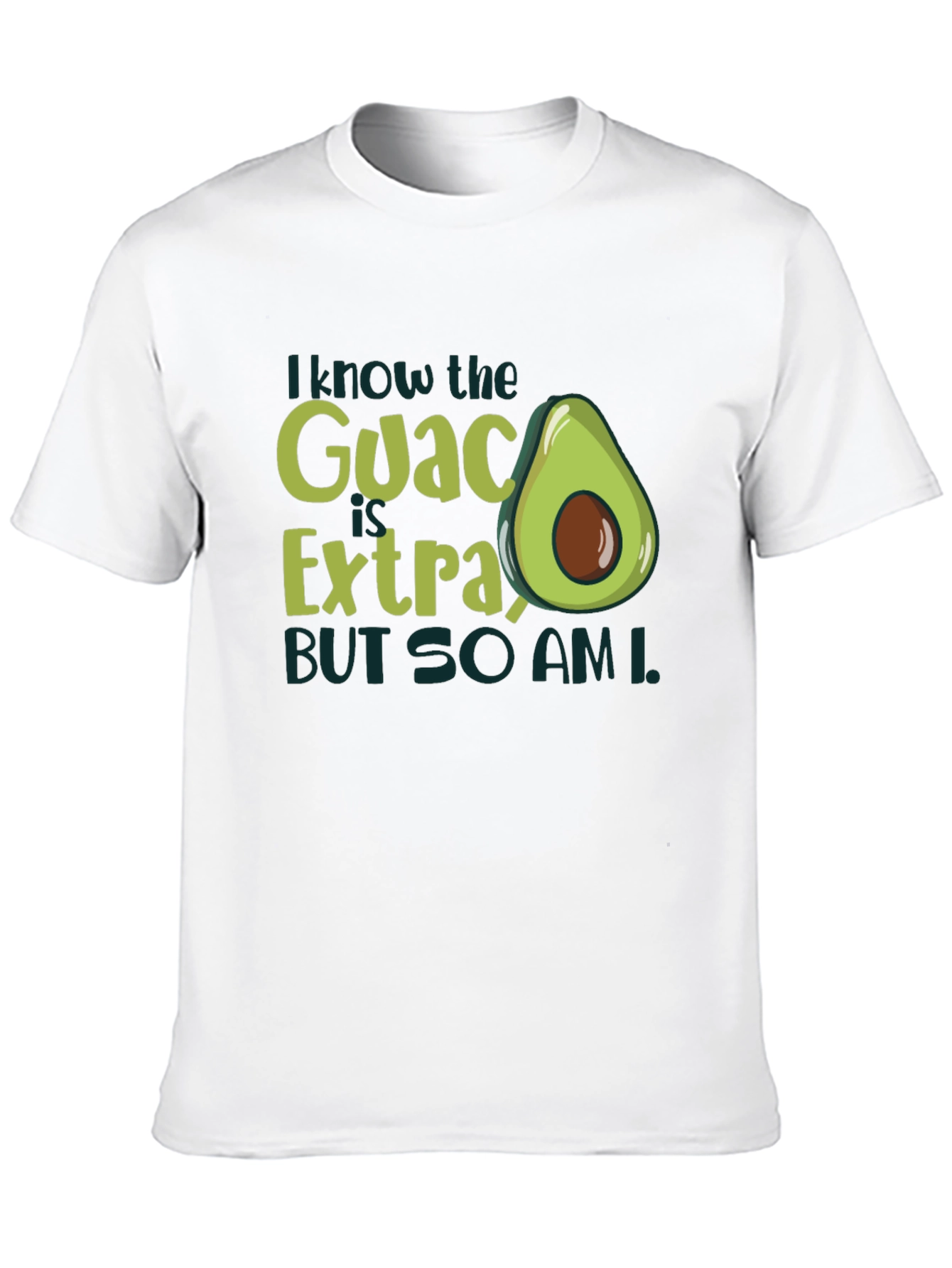 I Know The Guac Is Extra Avocado T-Shirt