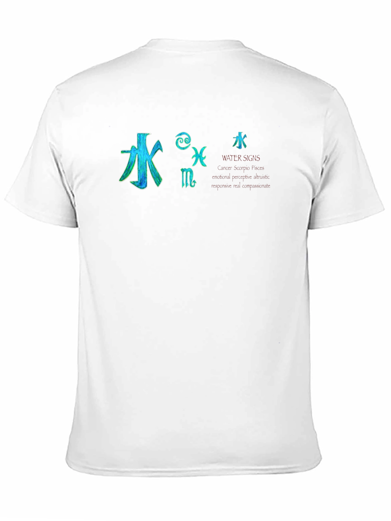 Water Signs T-Shirt Astrology Zodiac Graphic Tee