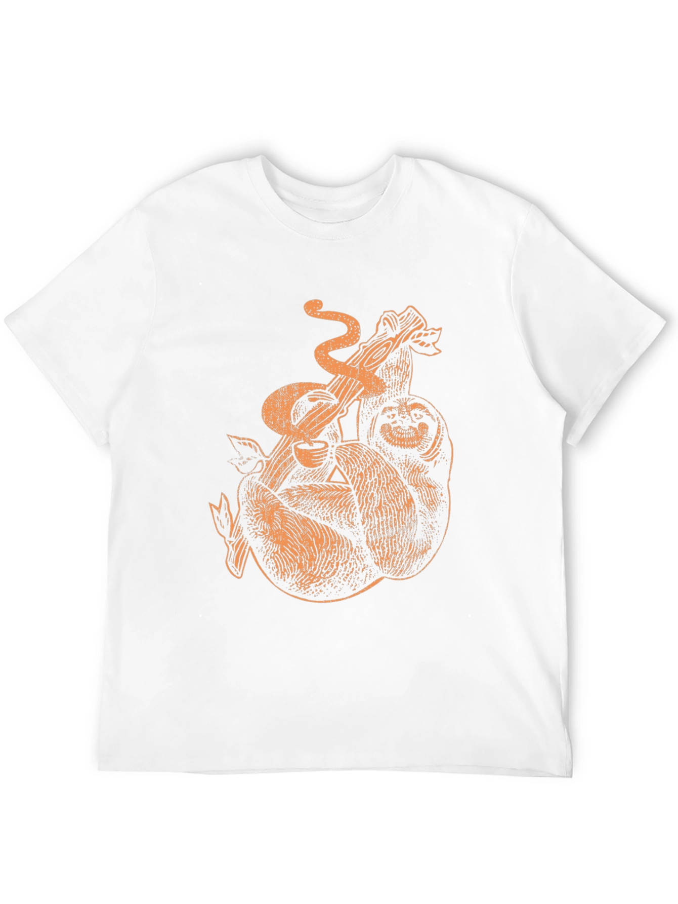 Sloth & Snake Graphic Tee - Black