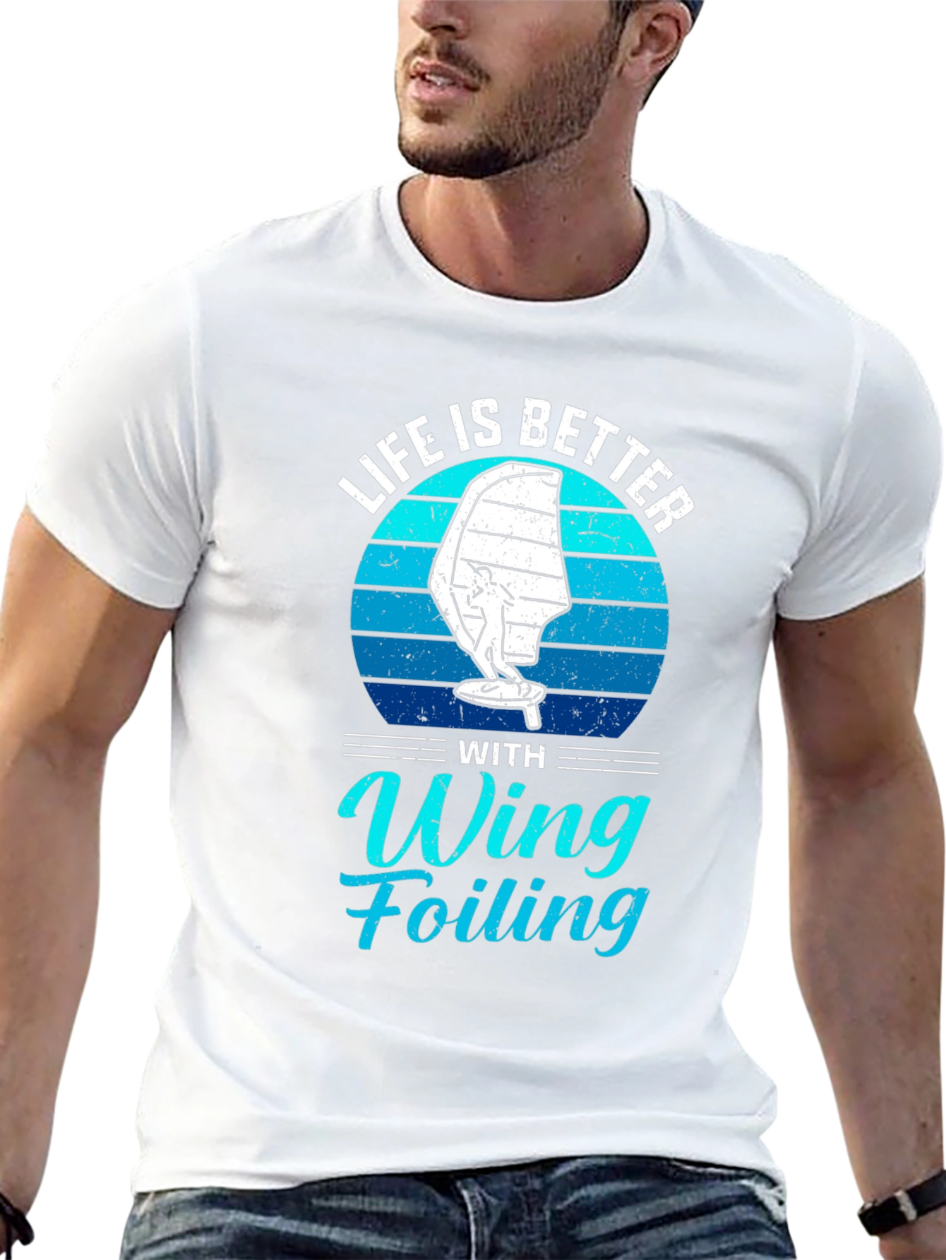Life is Better with Wing Foiling T-Shirt