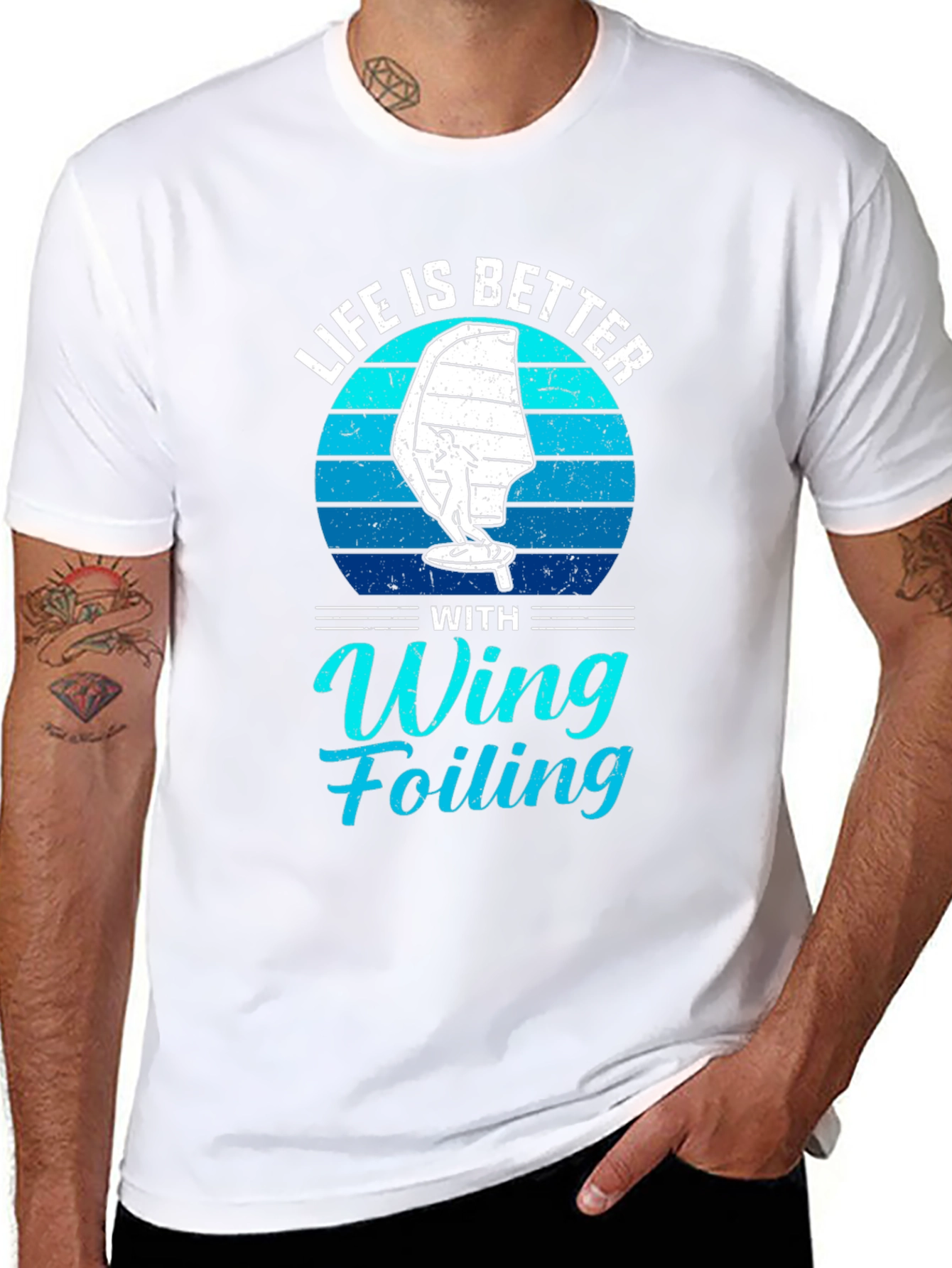 Life is Better with Wing Foiling T-Shirt