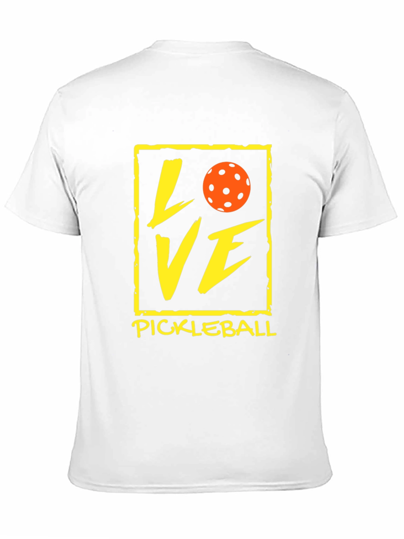 Love Pickleball Graphic Tee - Black Cotton T-Shirt