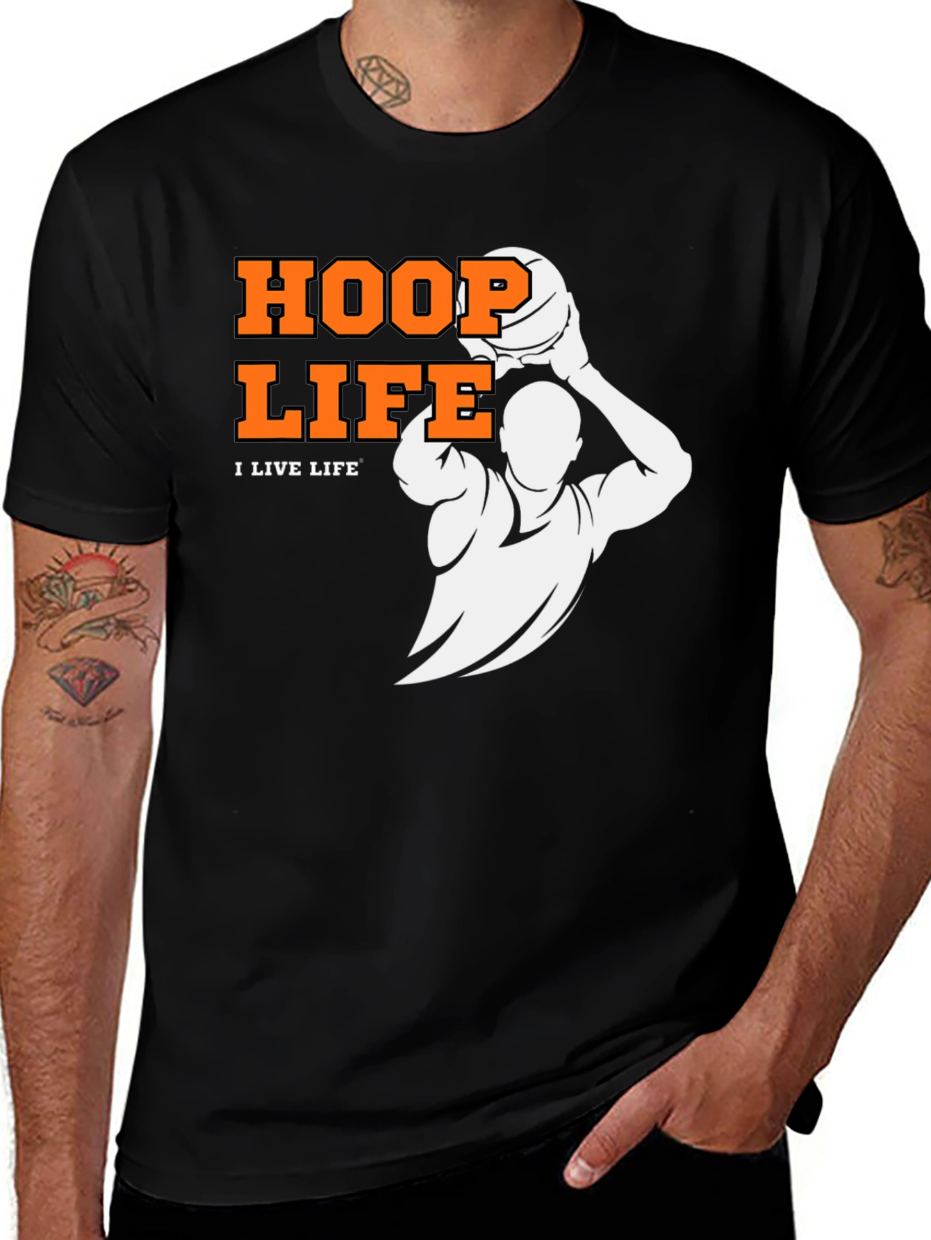 Hoop Life Graphic T-Shirt