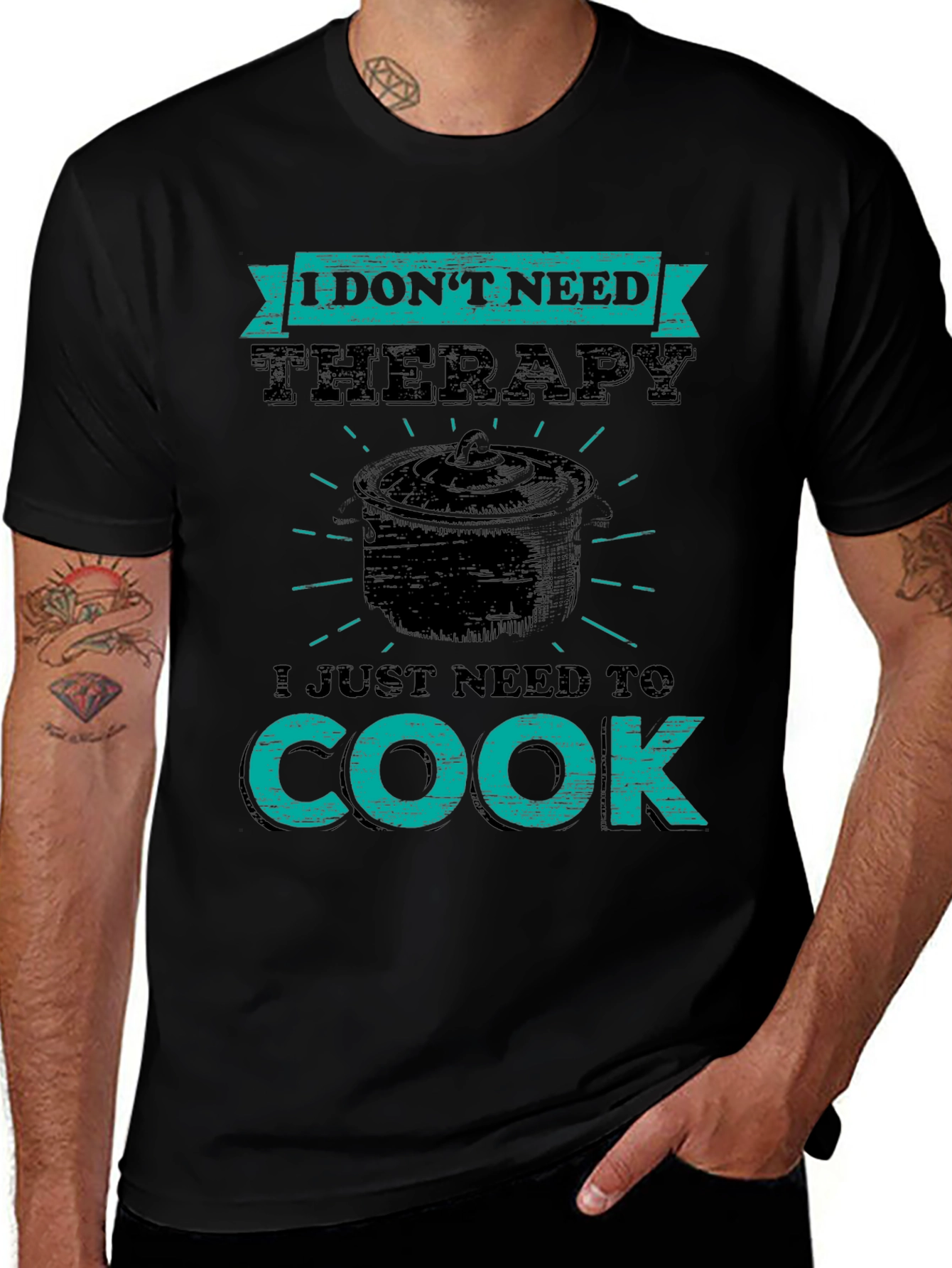 Therapy? Just Cook Funny T-Shirt