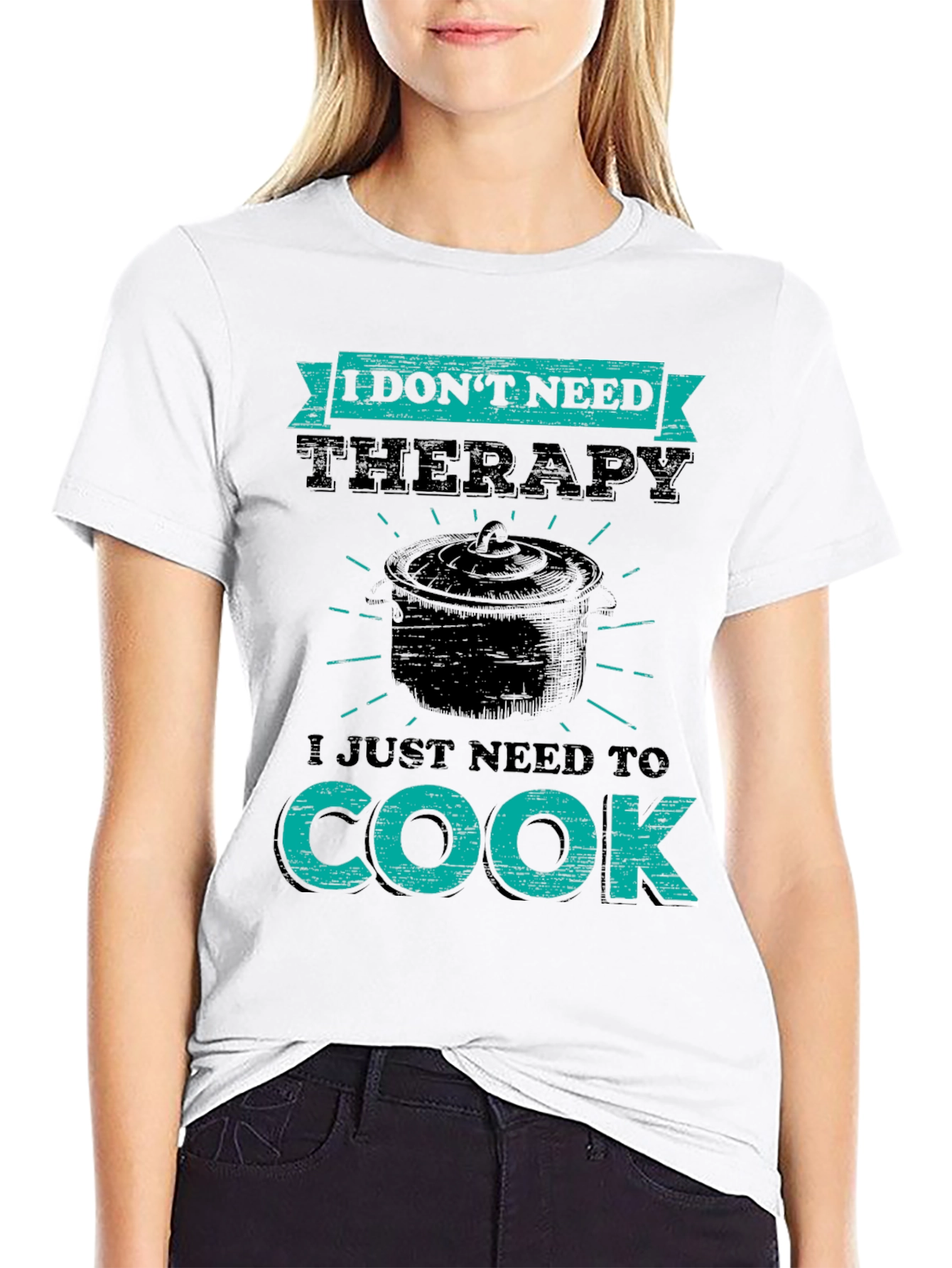 Therapy? Just Cook Funny T-Shirt