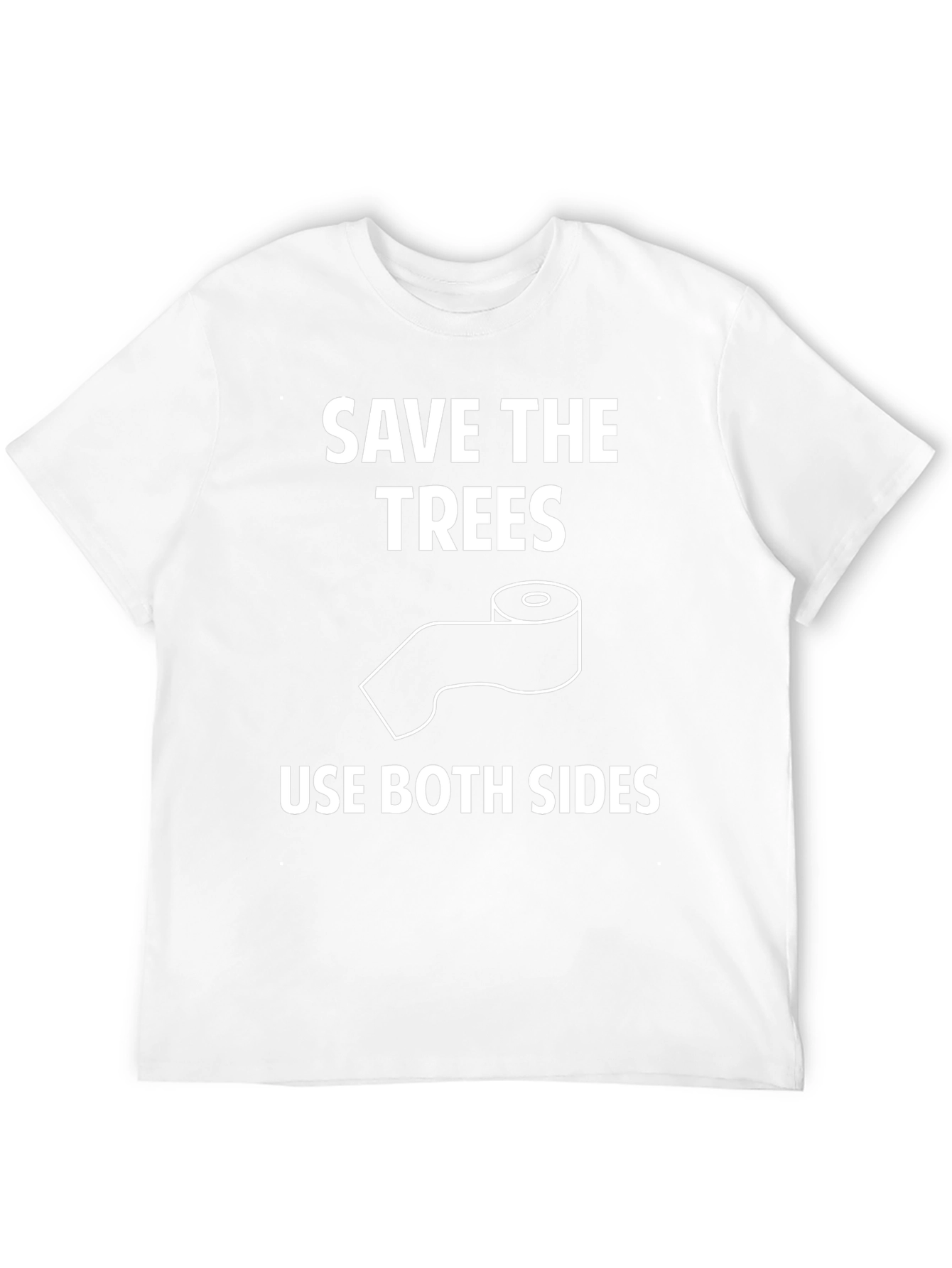 Save the Trees Use Both Sides Graphic Tee