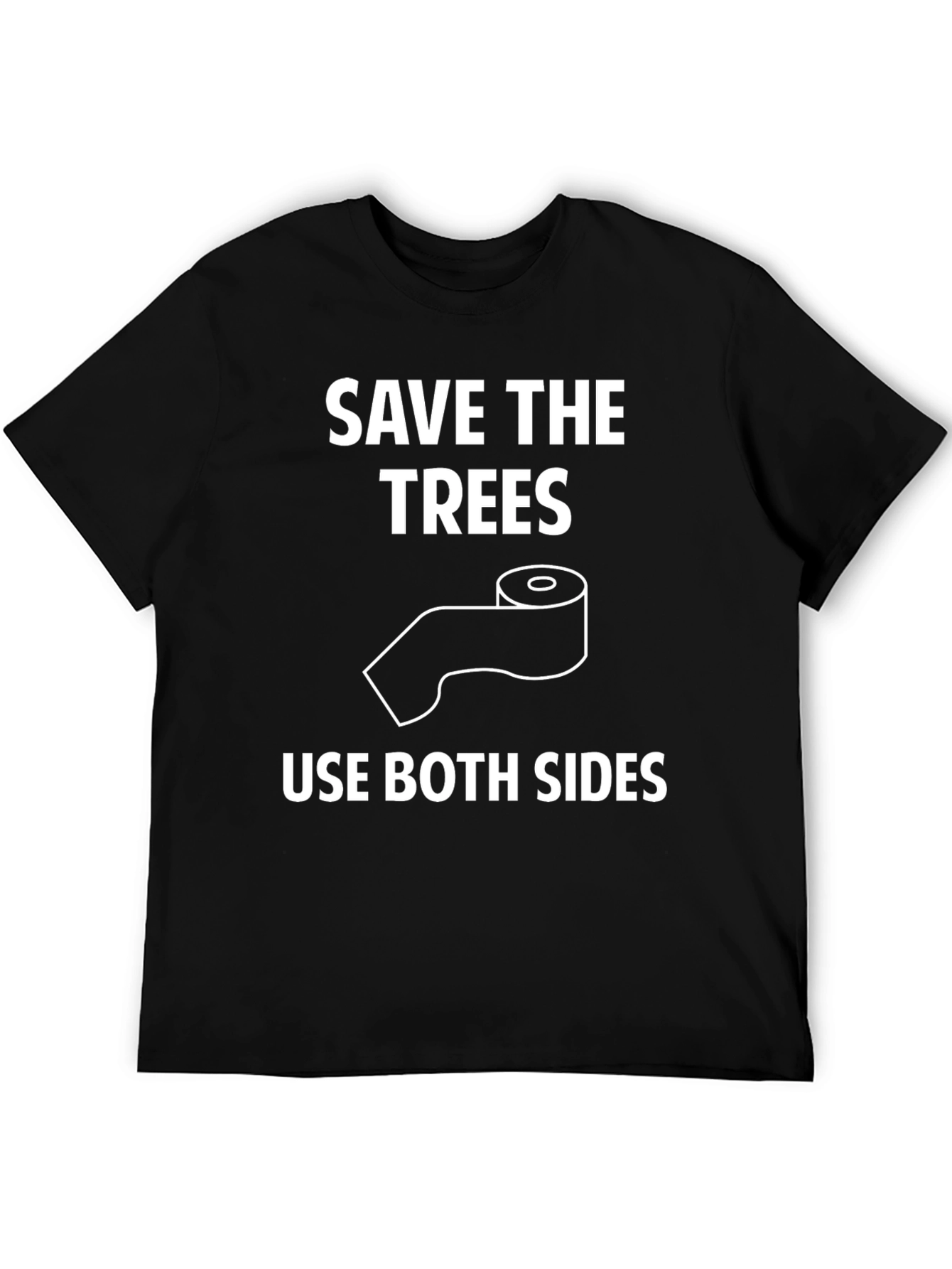 Save the Trees Use Both Sides Graphic Tee
