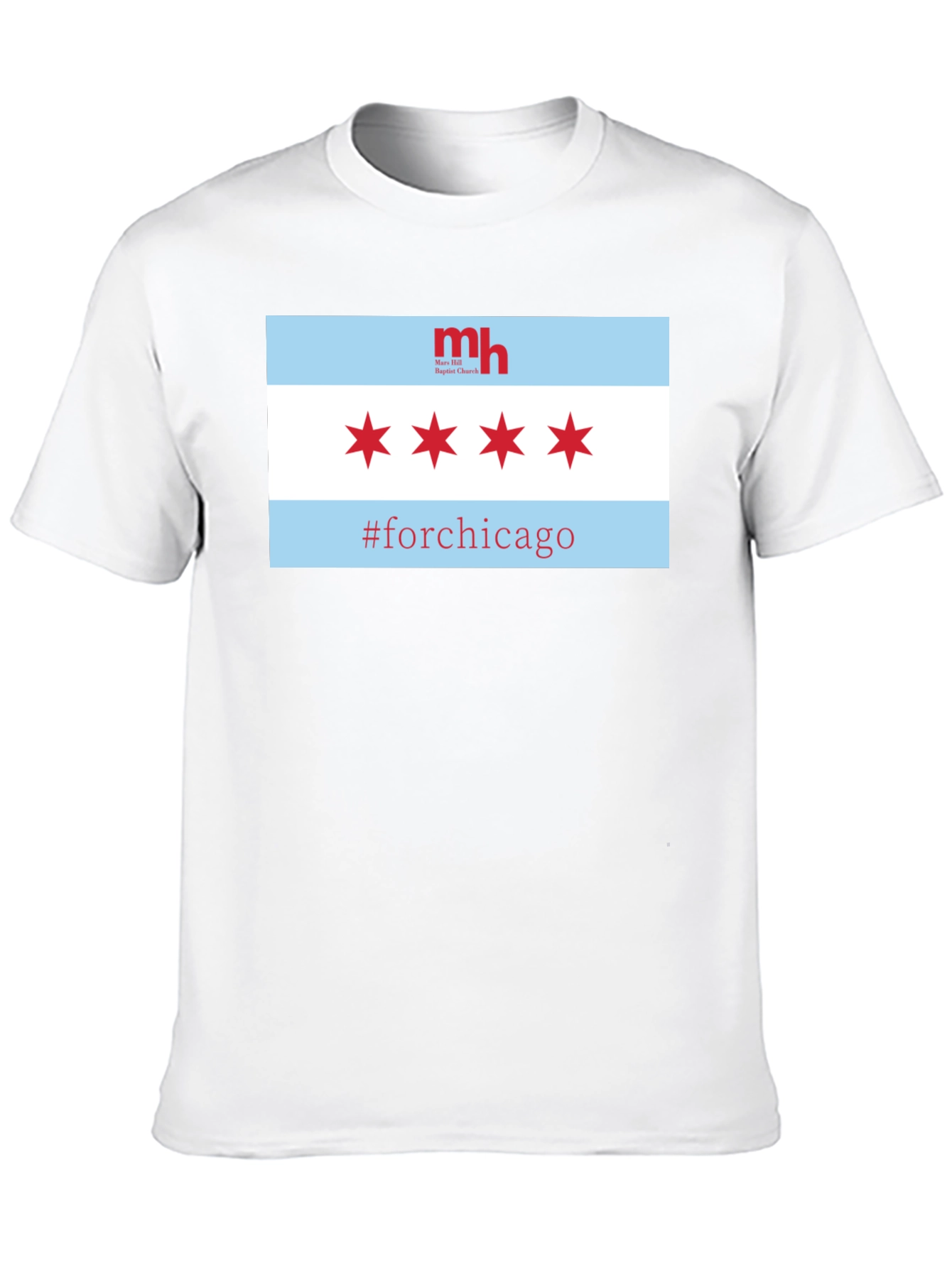 Chicago Flag T-Shirt - For Chicago Pride