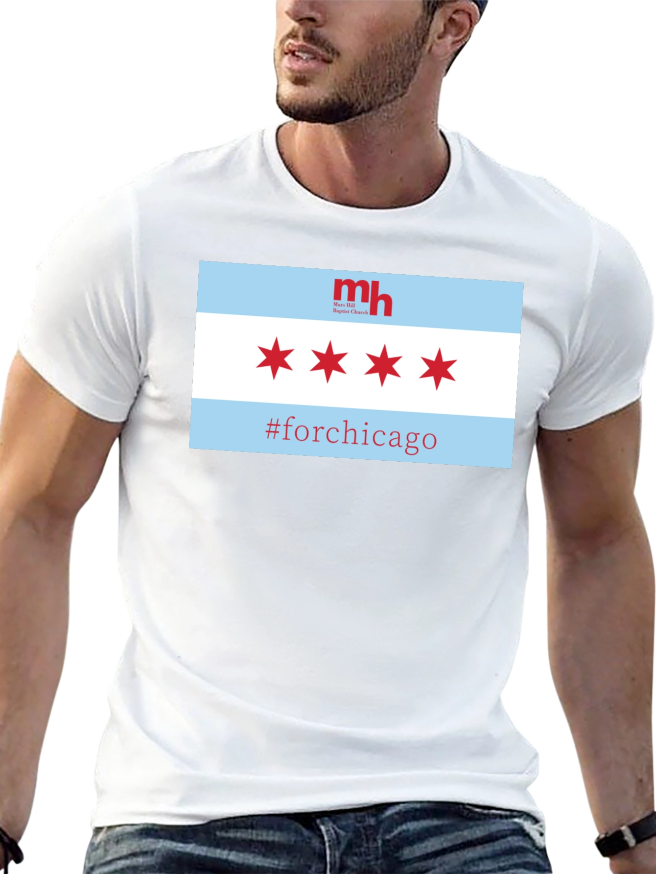Chicago Flag T-Shirt - For Chicago Pride