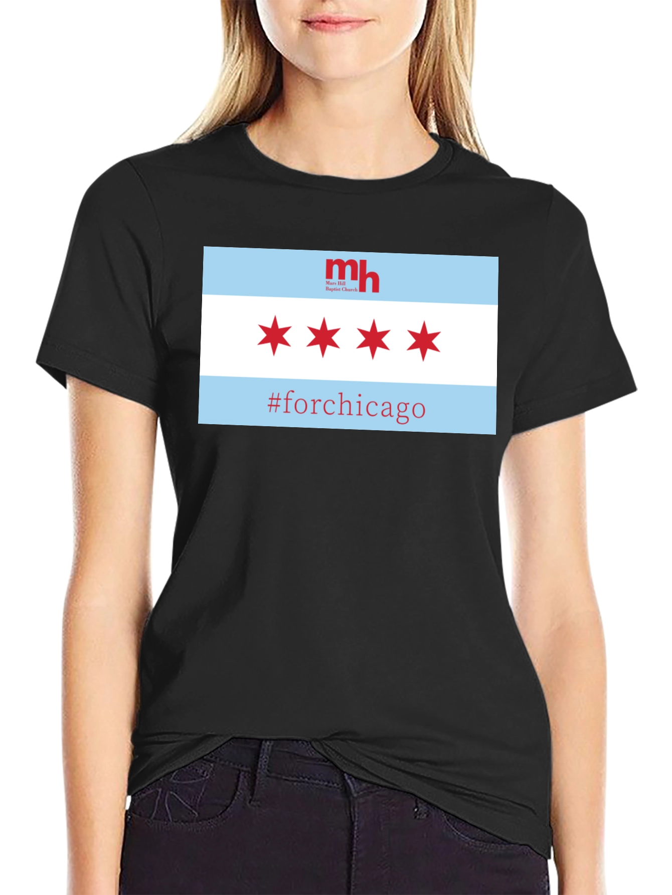 Chicago Flag T-Shirt - For Chicago Pride