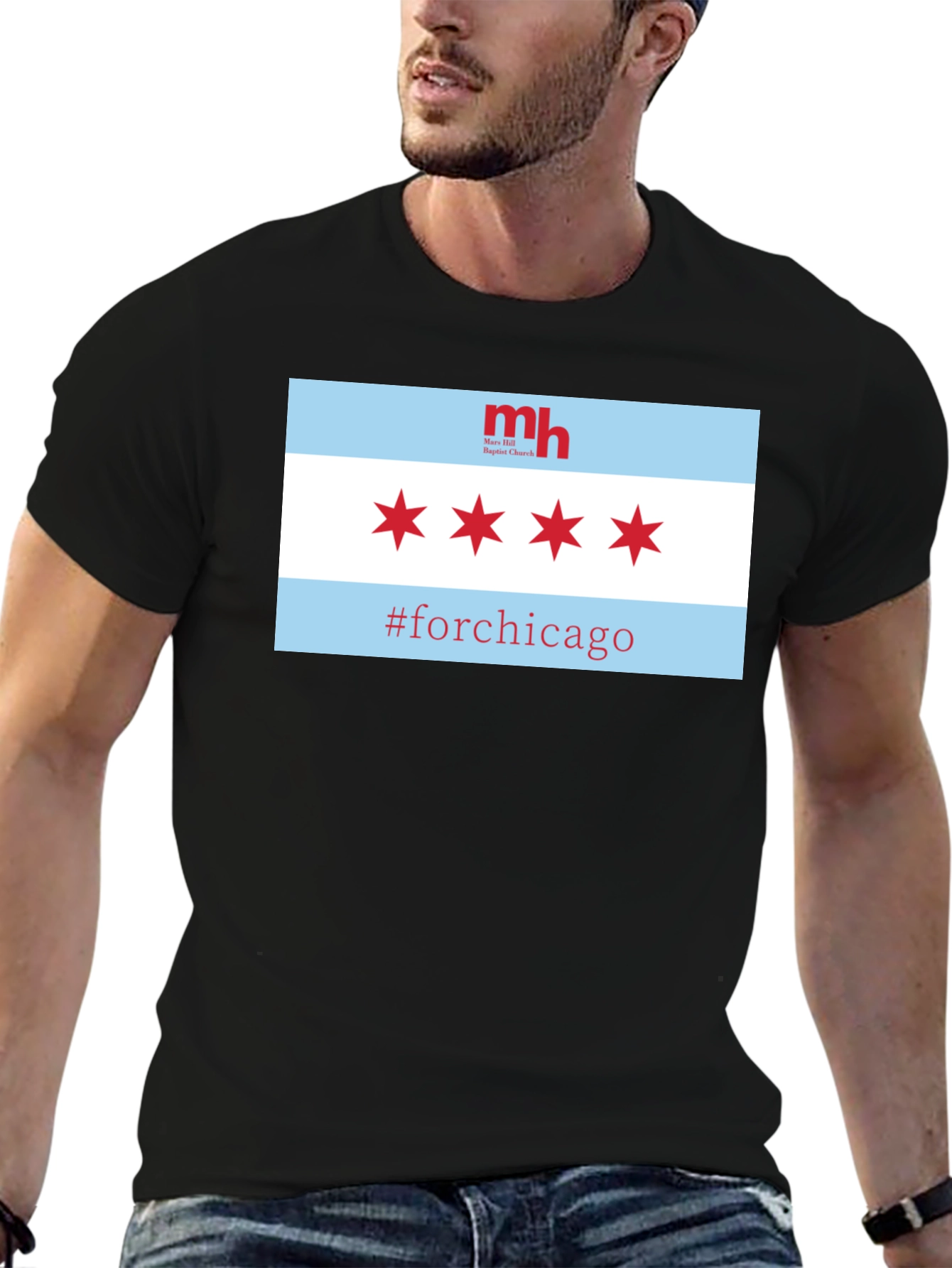 Chicago Flag T-Shirt - For Chicago Pride