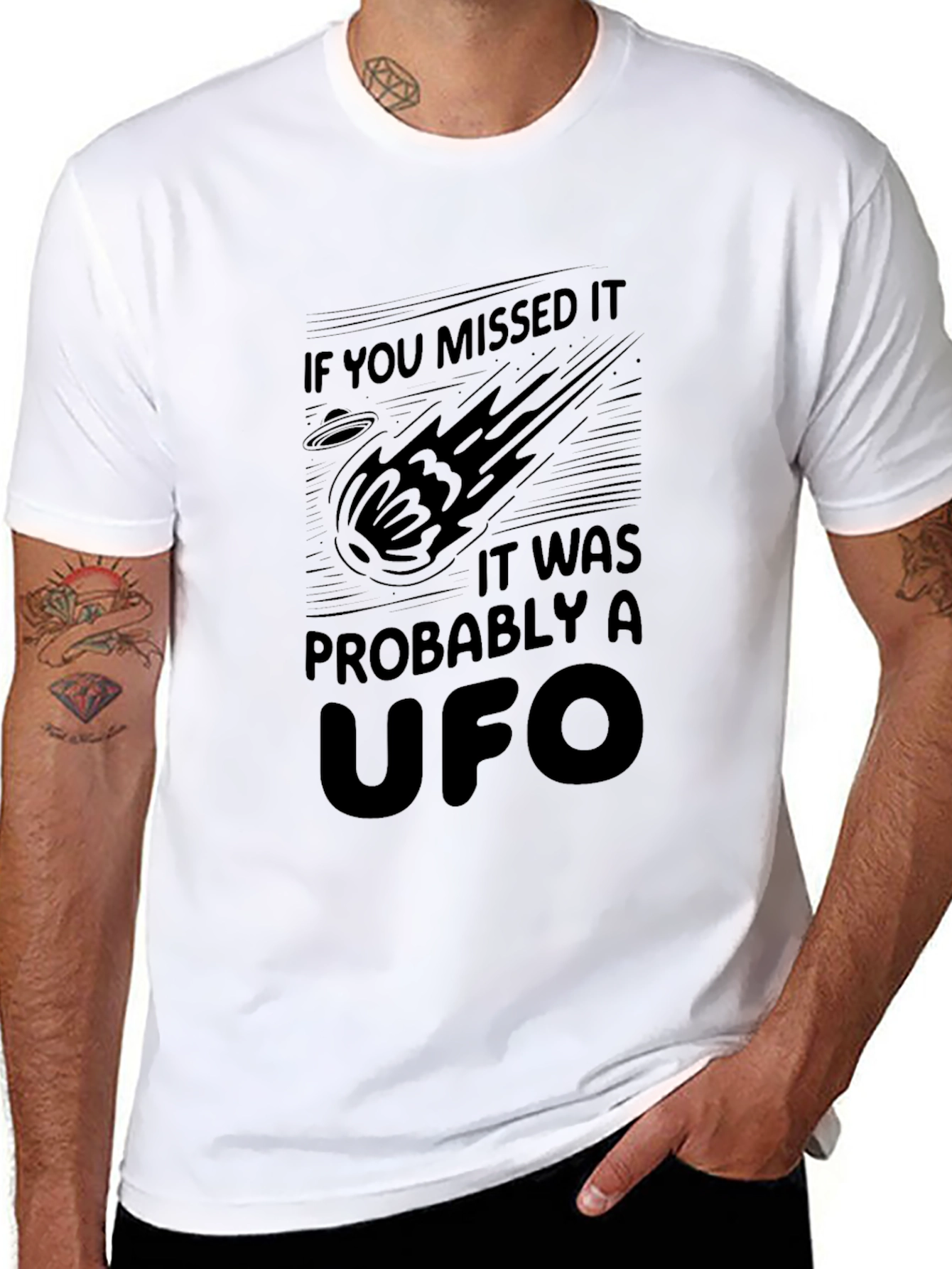 UFO Graphic T-Shirt: If You Missed It