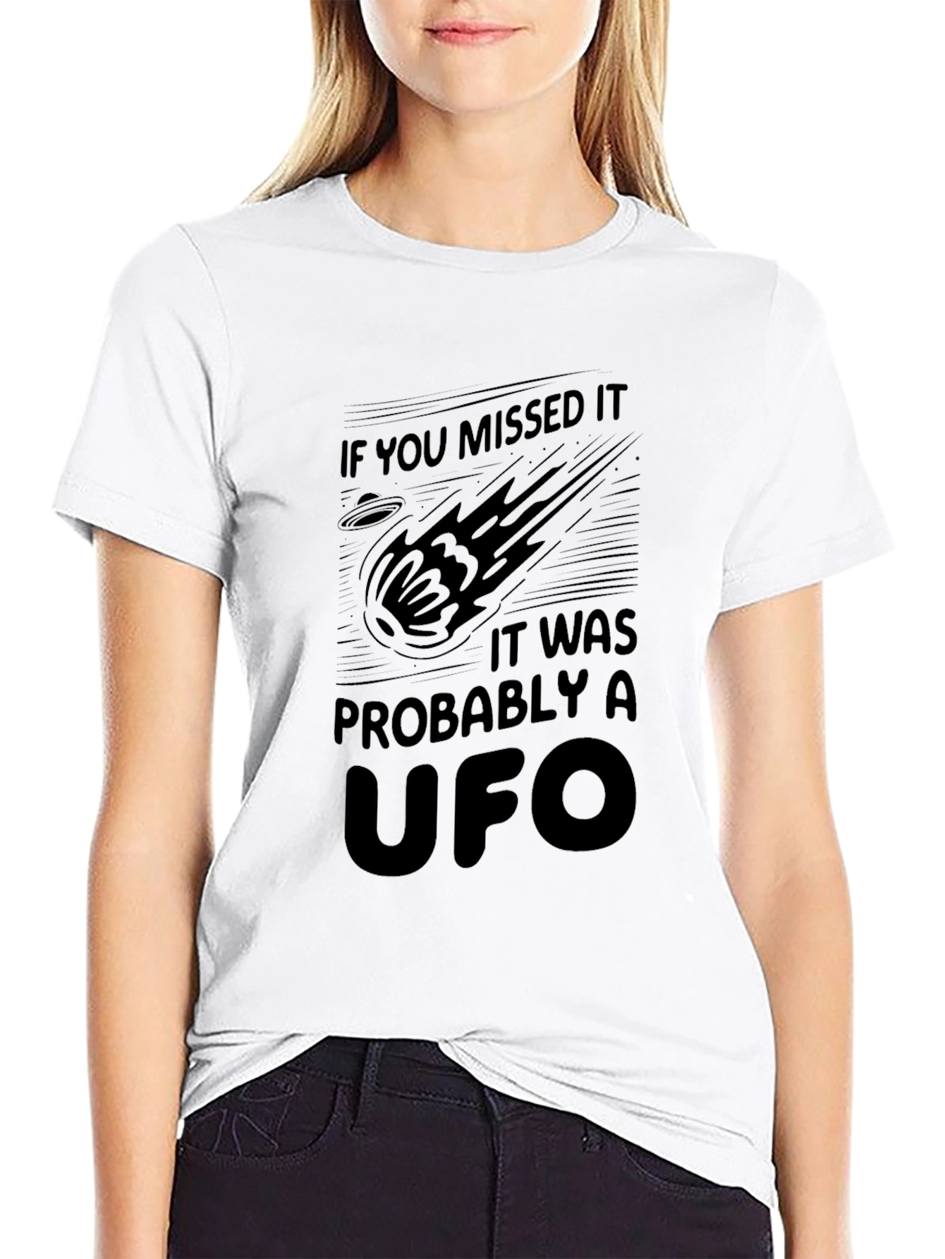 UFO Graphic T-Shirt: If You Missed It