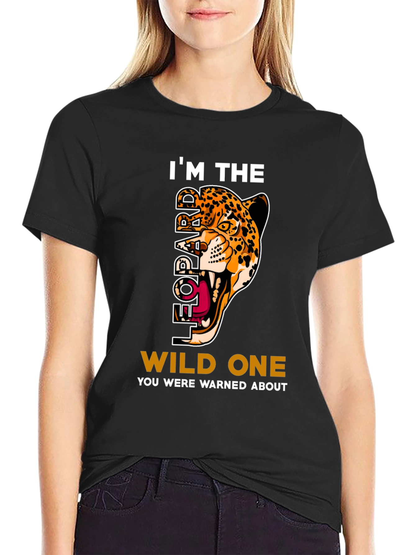 Im The Leopard Wild One T-Shirt