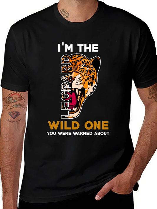 Im The Leopard Wild One T-Shirt