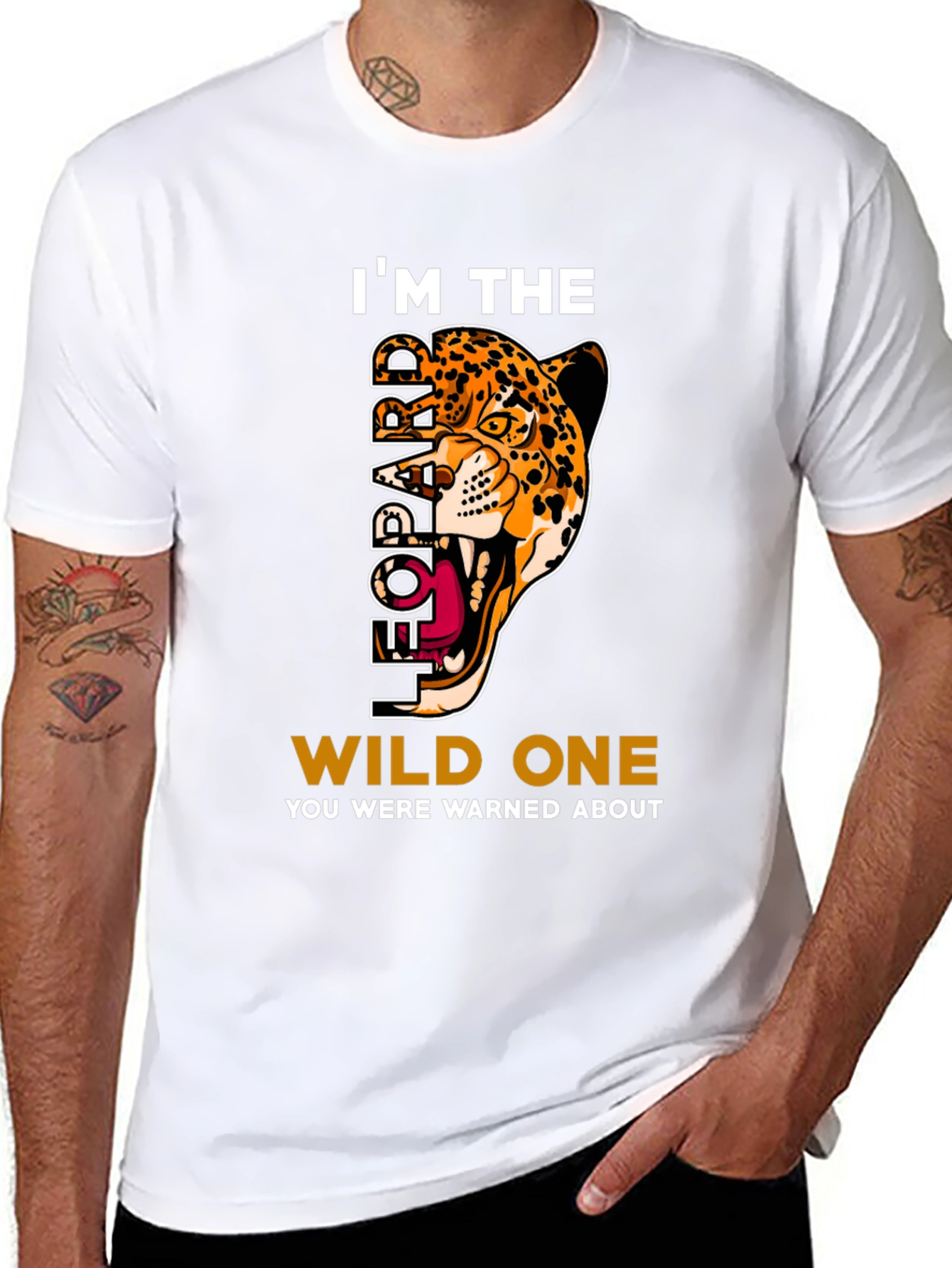 Im The Leopard Wild One T-Shirt