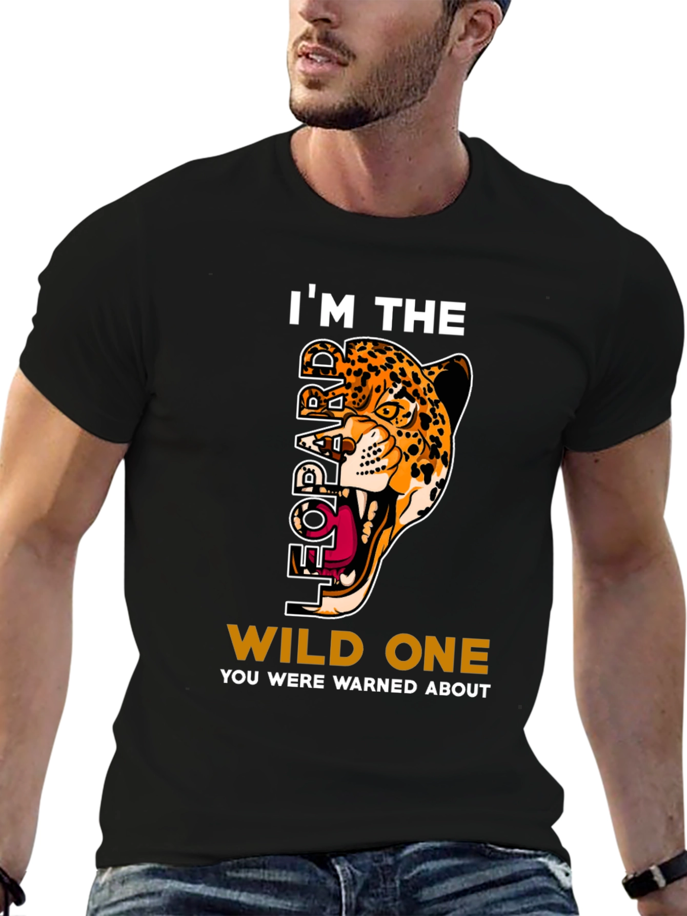 Im The Leopard Wild One T-Shirt