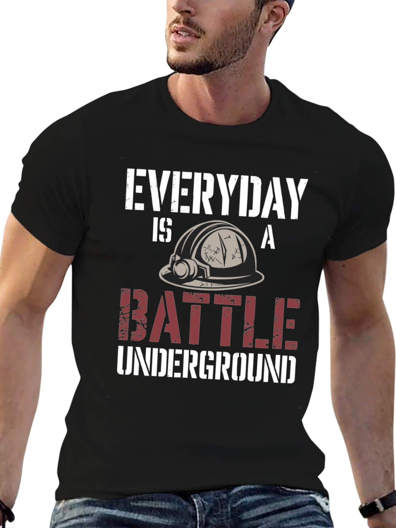 Everyday is a Battle Underground Black T-Shirt