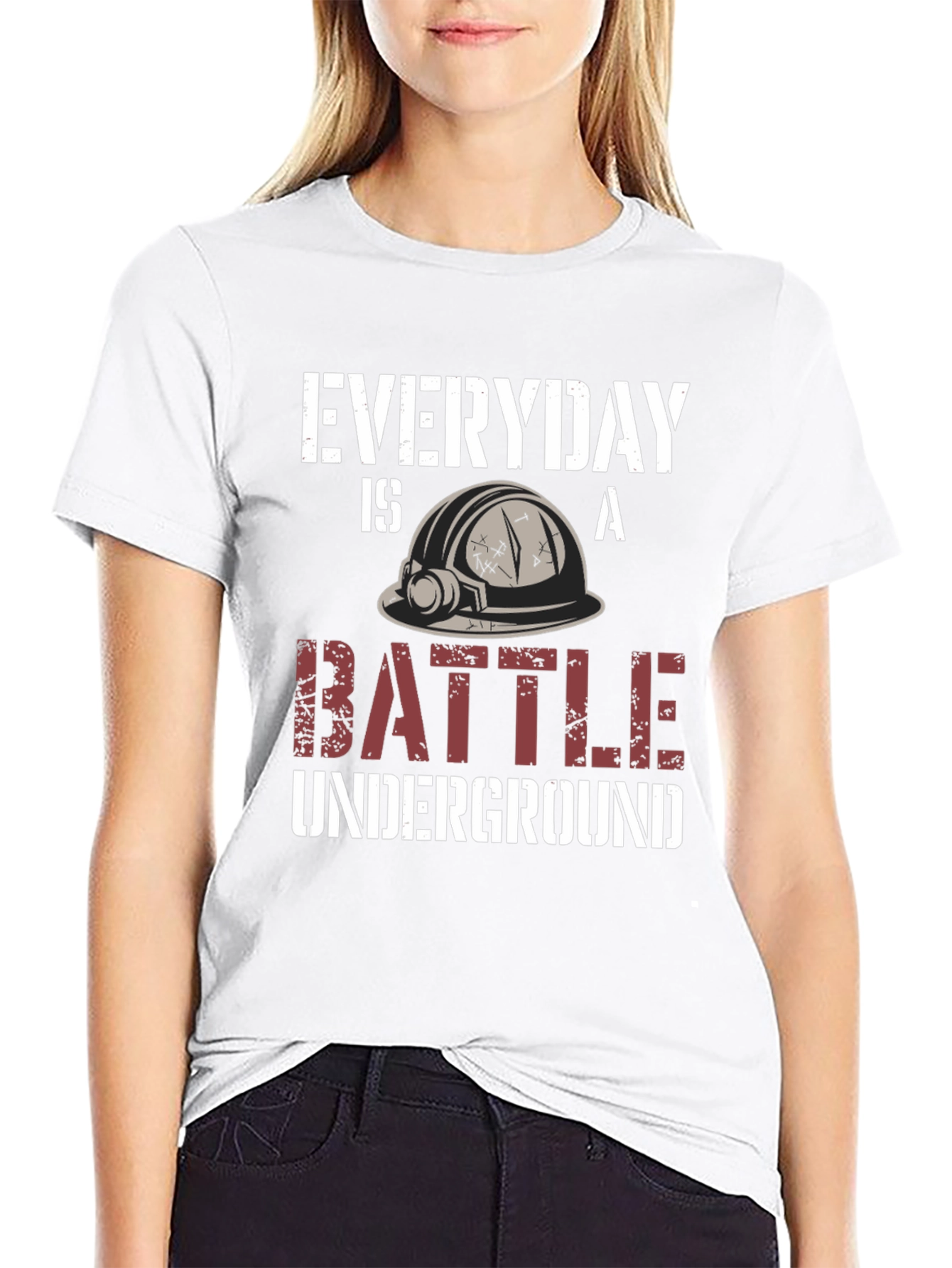 Everyday is a Battle Underground Black T-Shirt