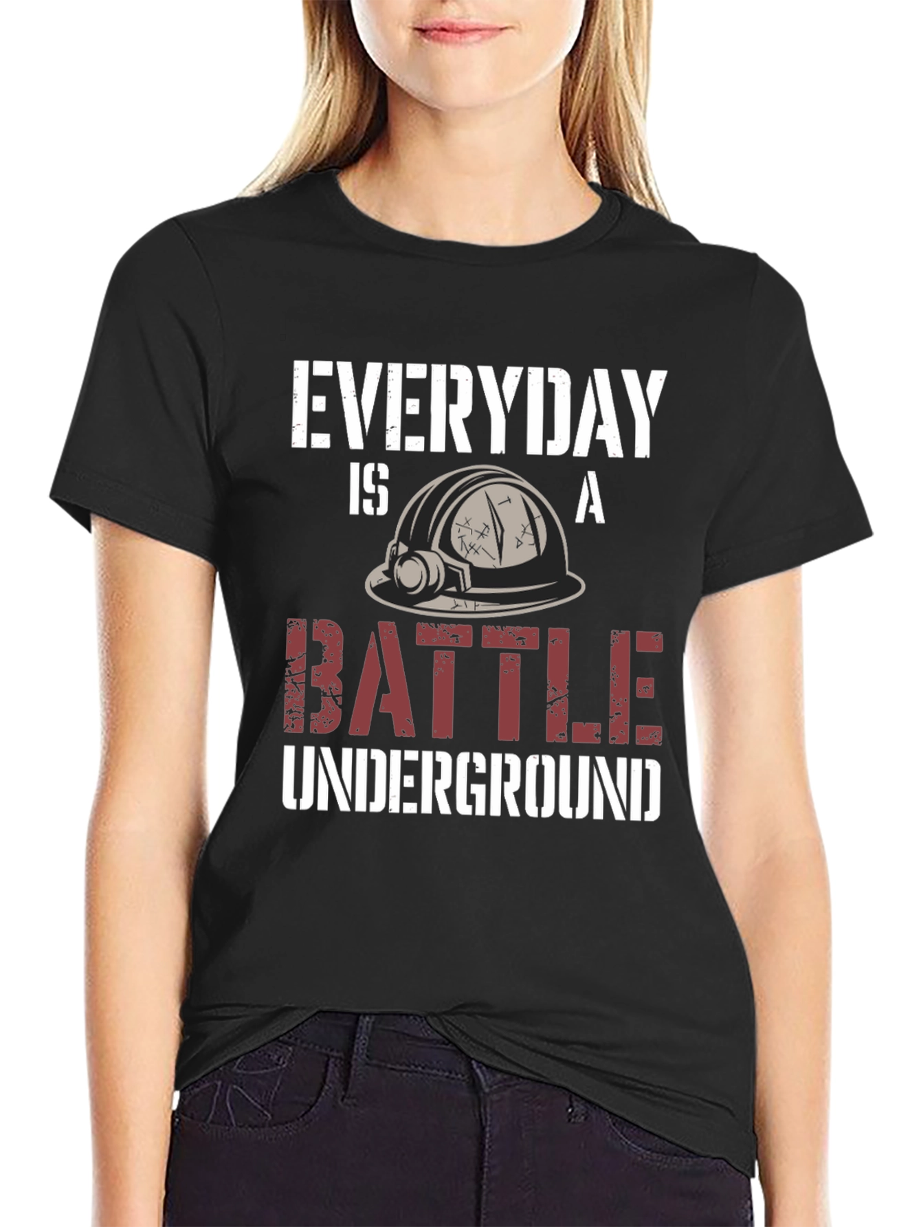 Everyday is a Battle Underground Black T-Shirt
