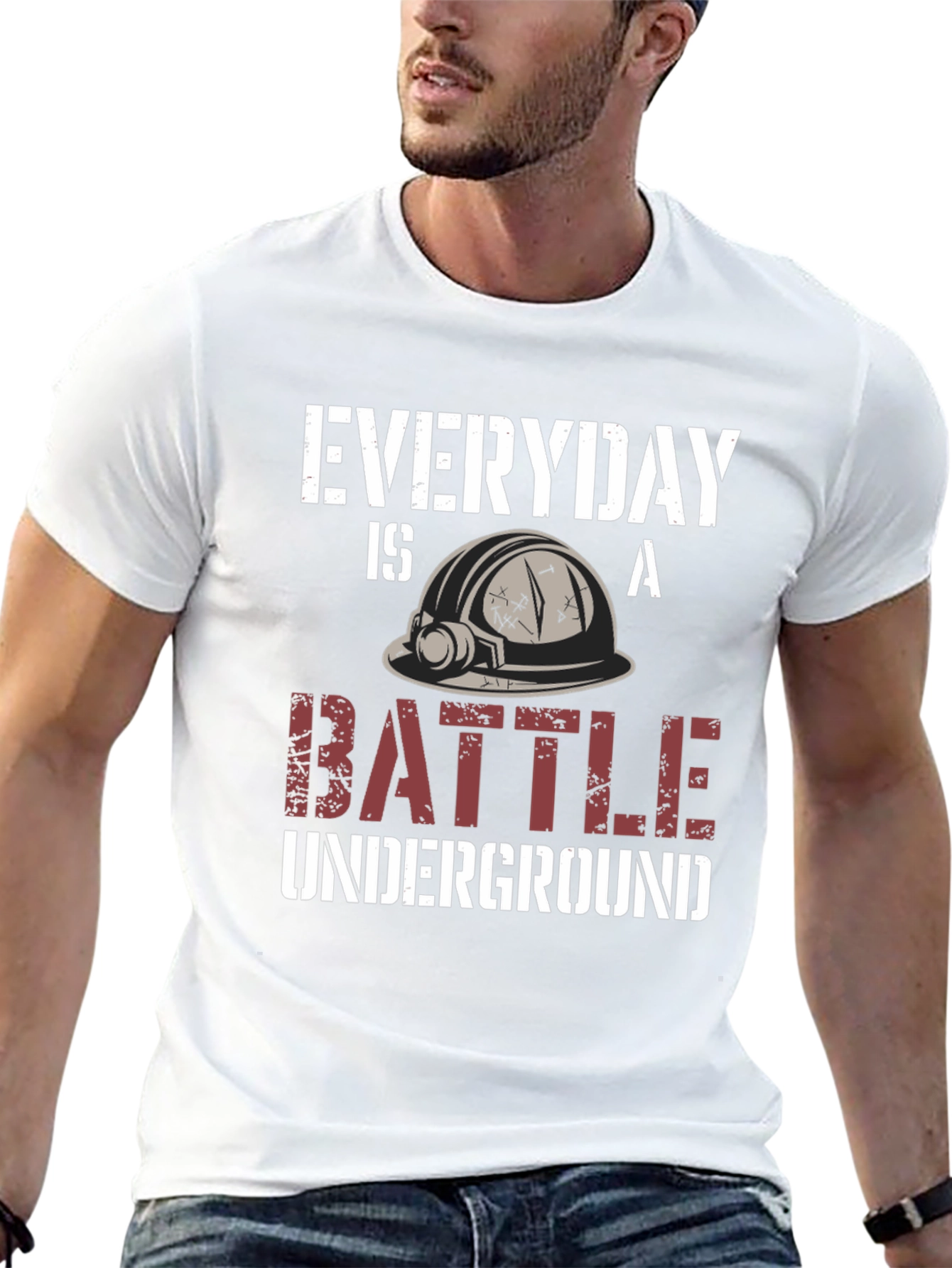 Everyday is a Battle Underground Black T-Shirt