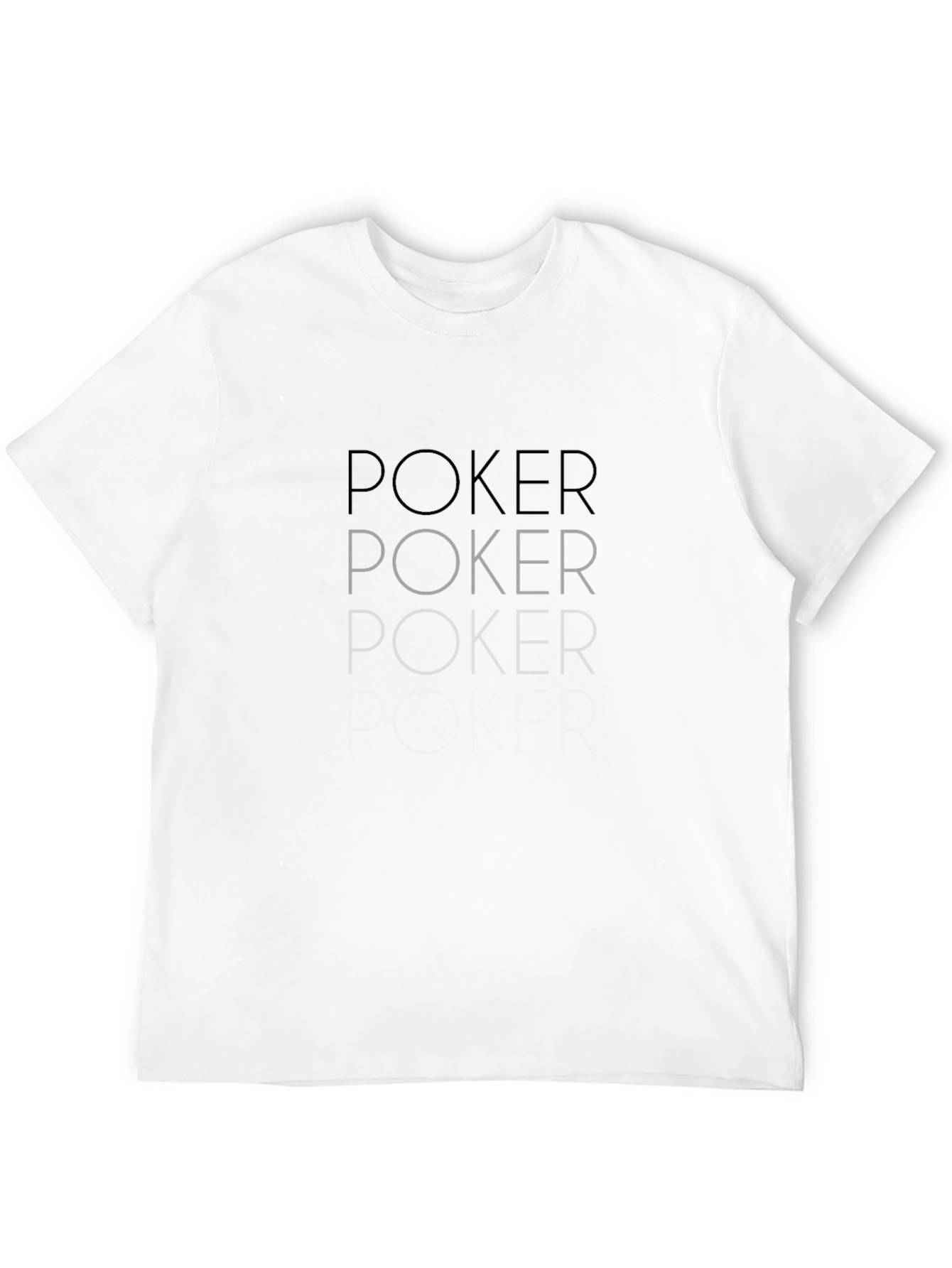 Poker T-Shirt - Casual Style