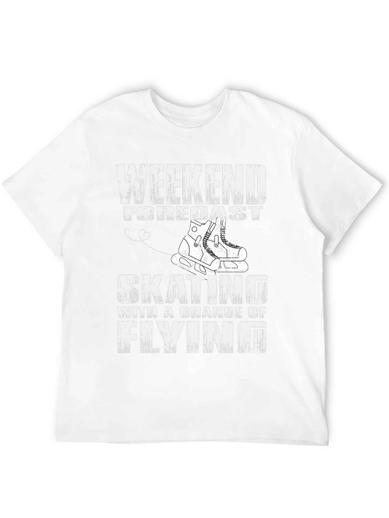 Weekend Forecast Skating T-Shirt - Funny Skater Tee