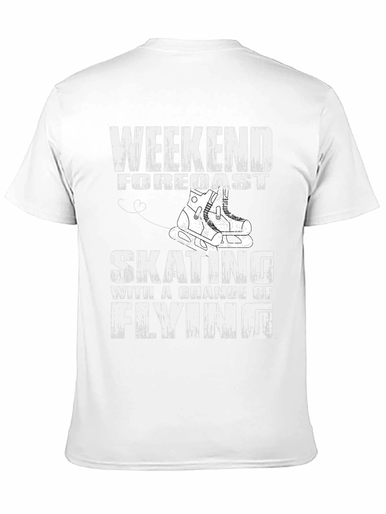 Weekend Forecast Skating T-Shirt - Funny Skater Tee