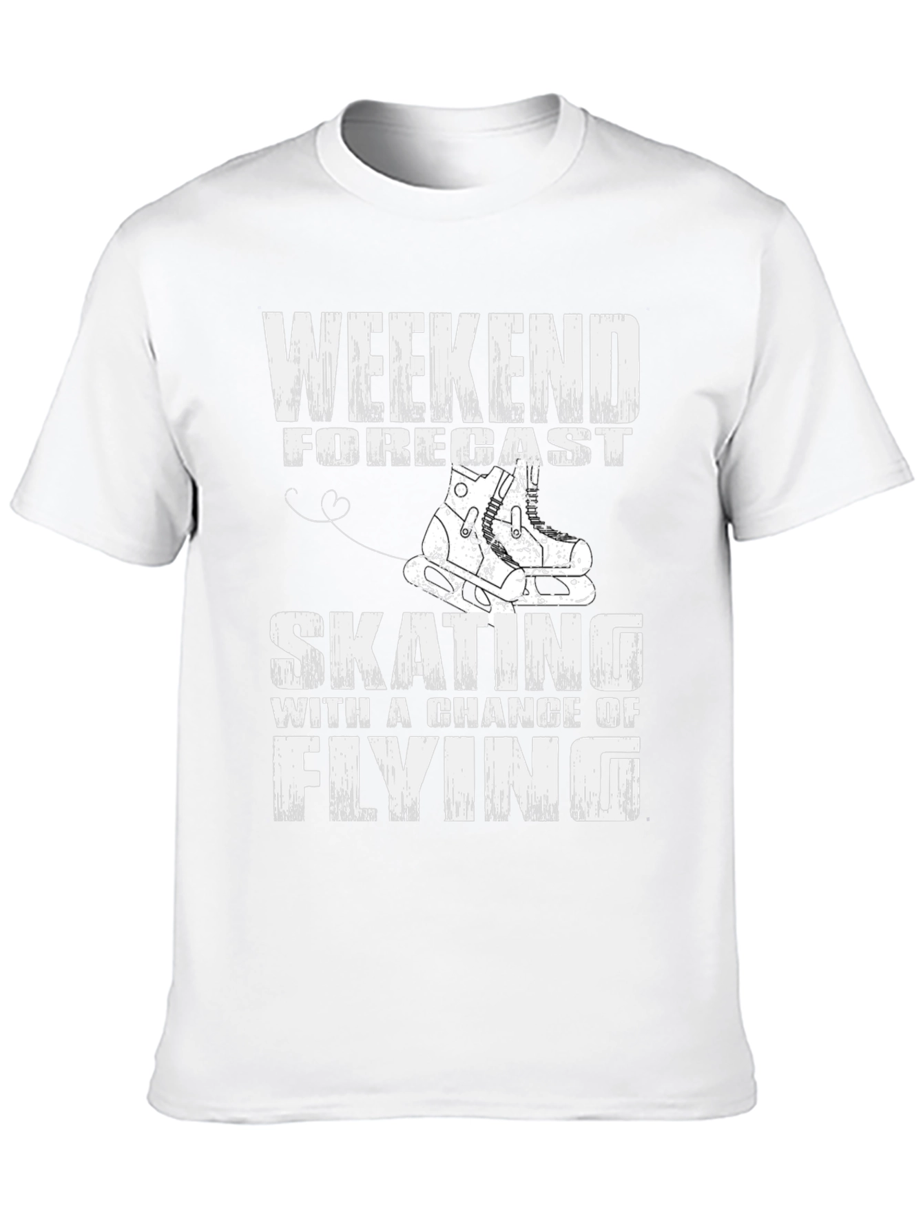 Weekend Forecast Skating T-Shirt - Funny Skater Tee