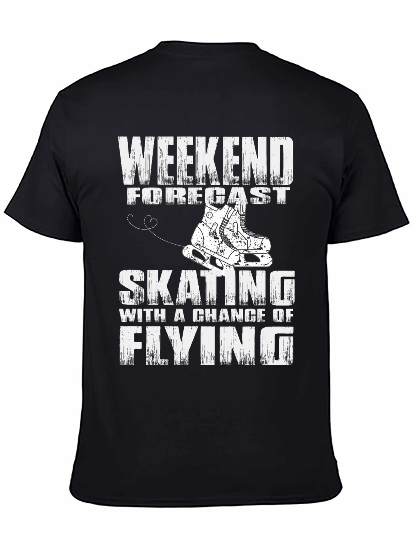 Weekend Forecast Skating T-Shirt - Funny Skater Tee