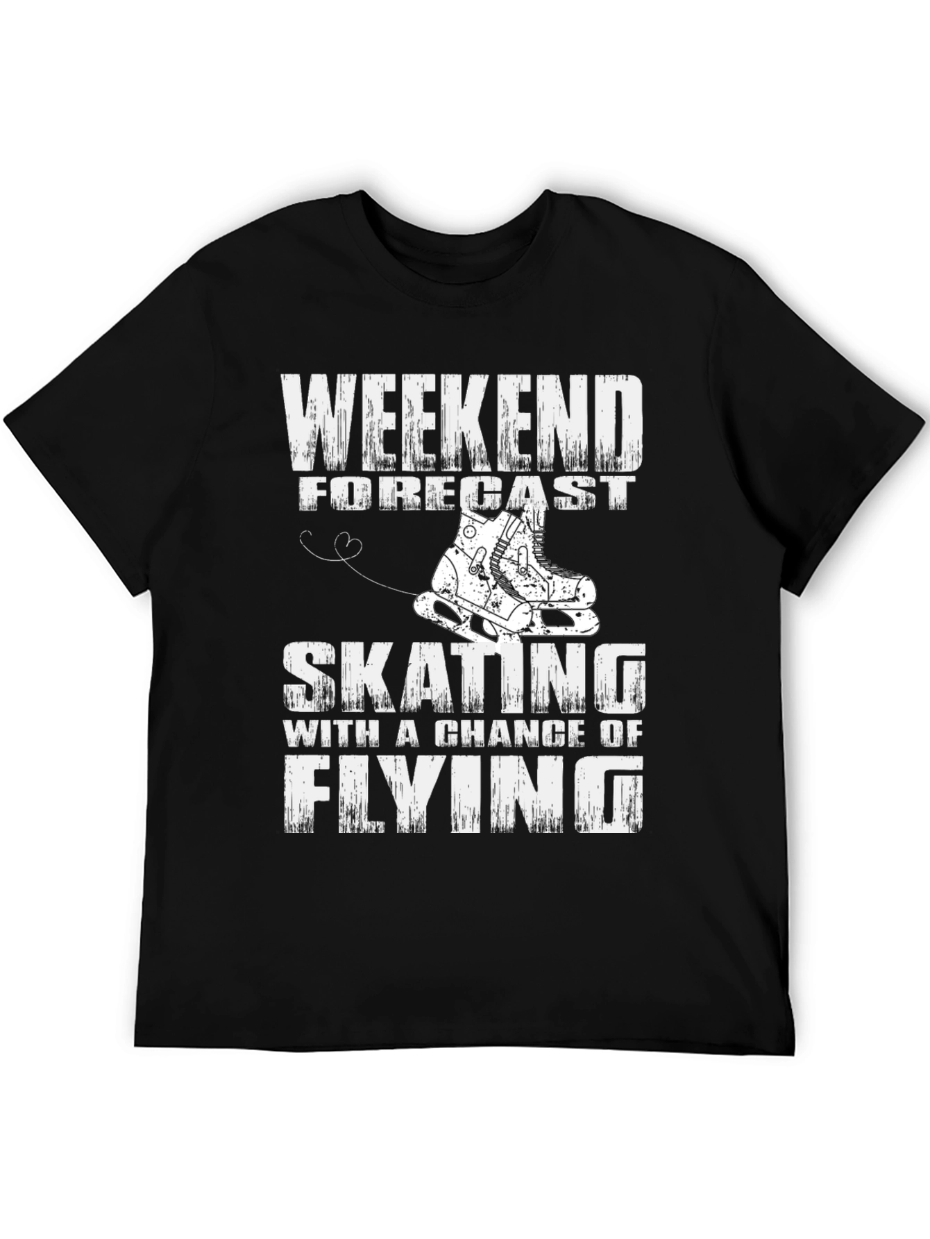 Weekend Forecast Skating T-Shirt - Funny Skater Tee