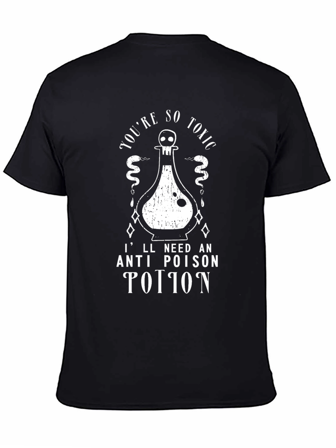 Toxic Potion Graphic Tee - Novelty Unisex T-Shirt