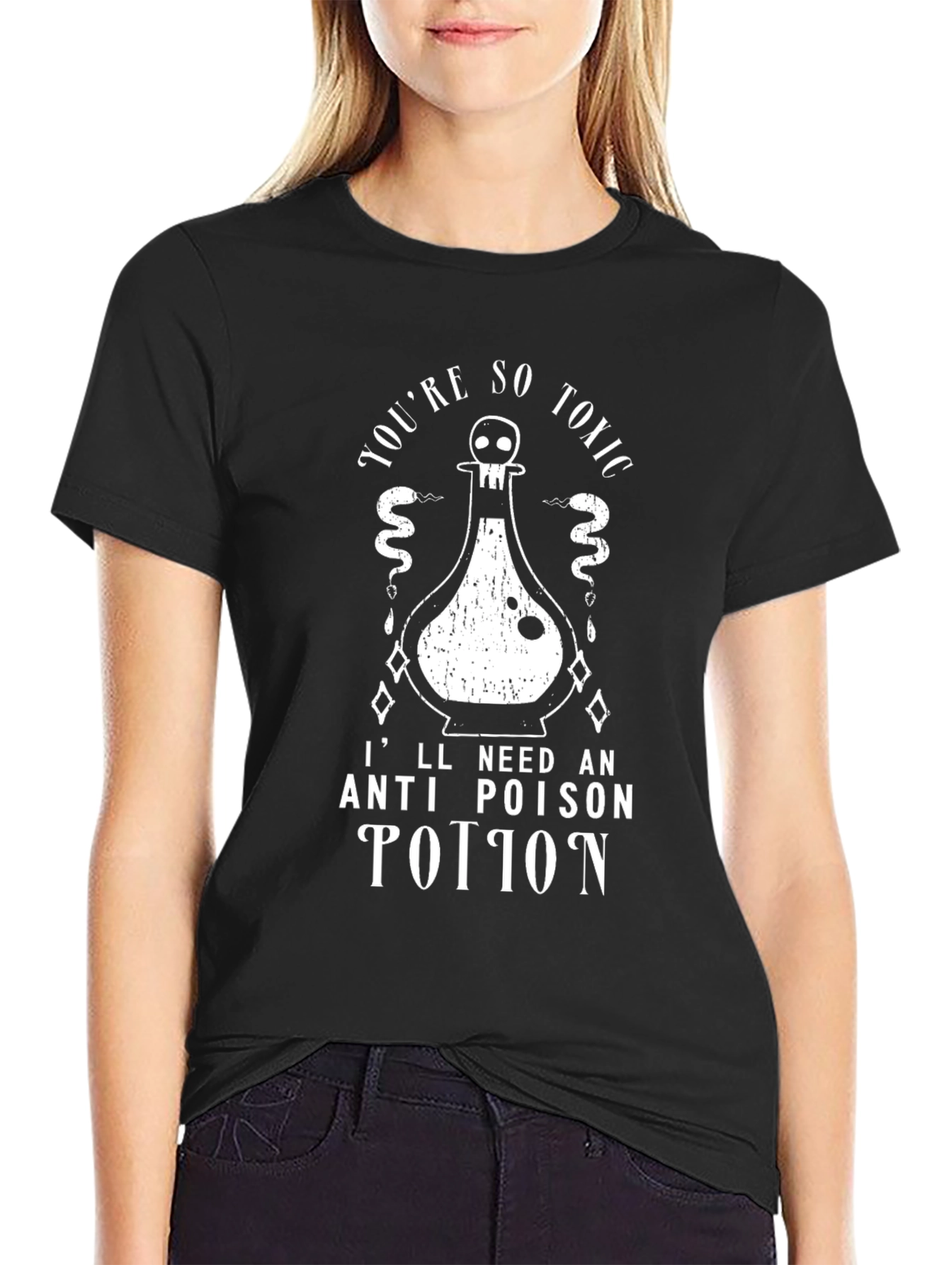 Toxic Potion Graphic Tee - Novelty Unisex T-Shirt