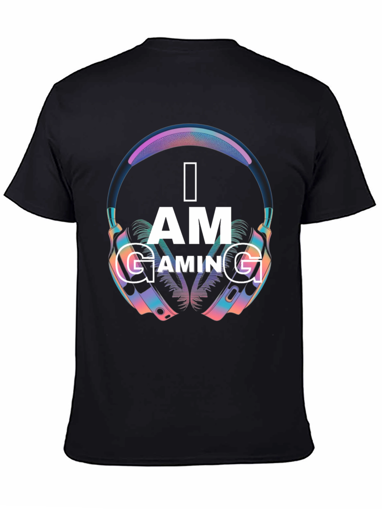 I AM GAMING Graphic Print Tee