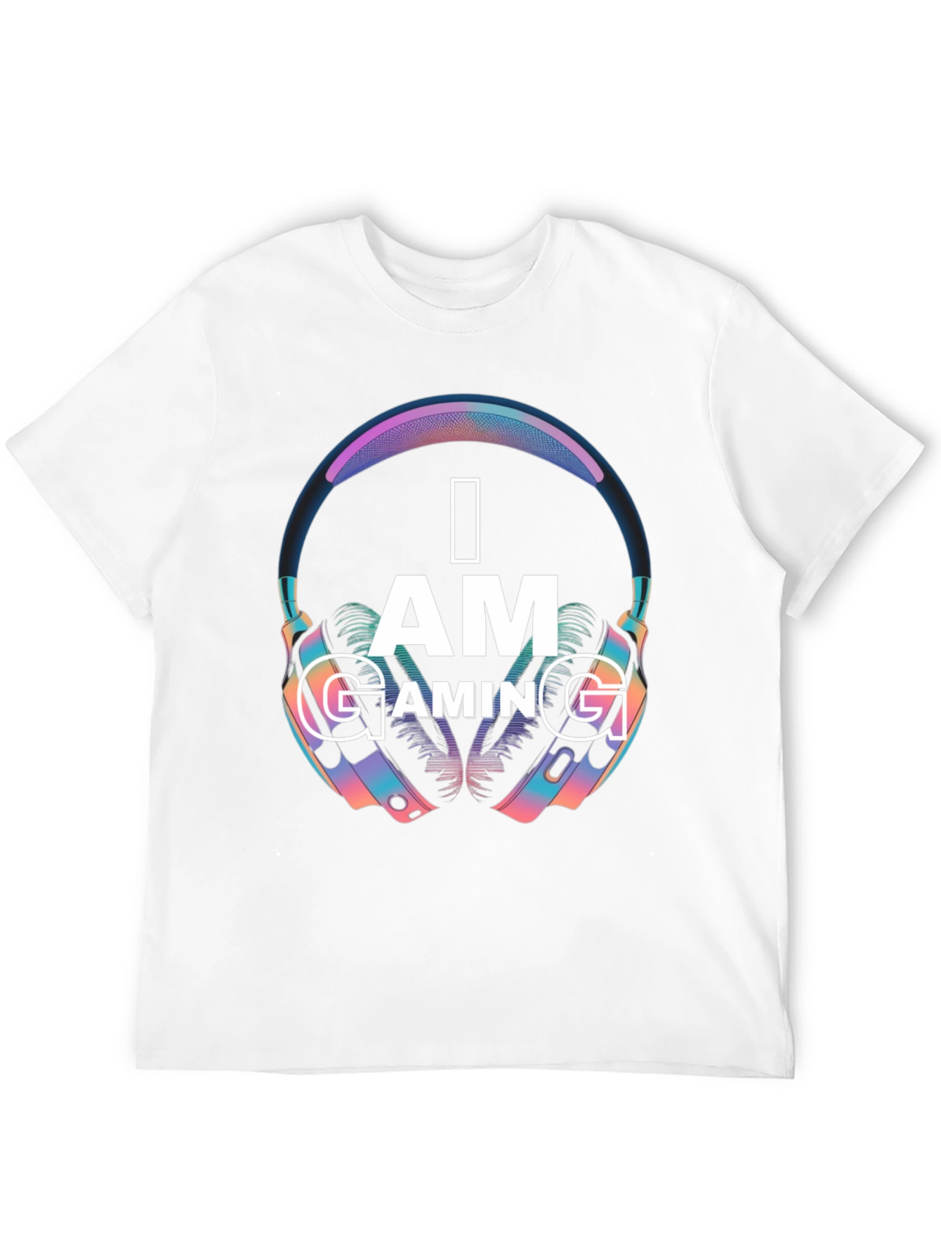 I AM GAMING Graphic Print Tee