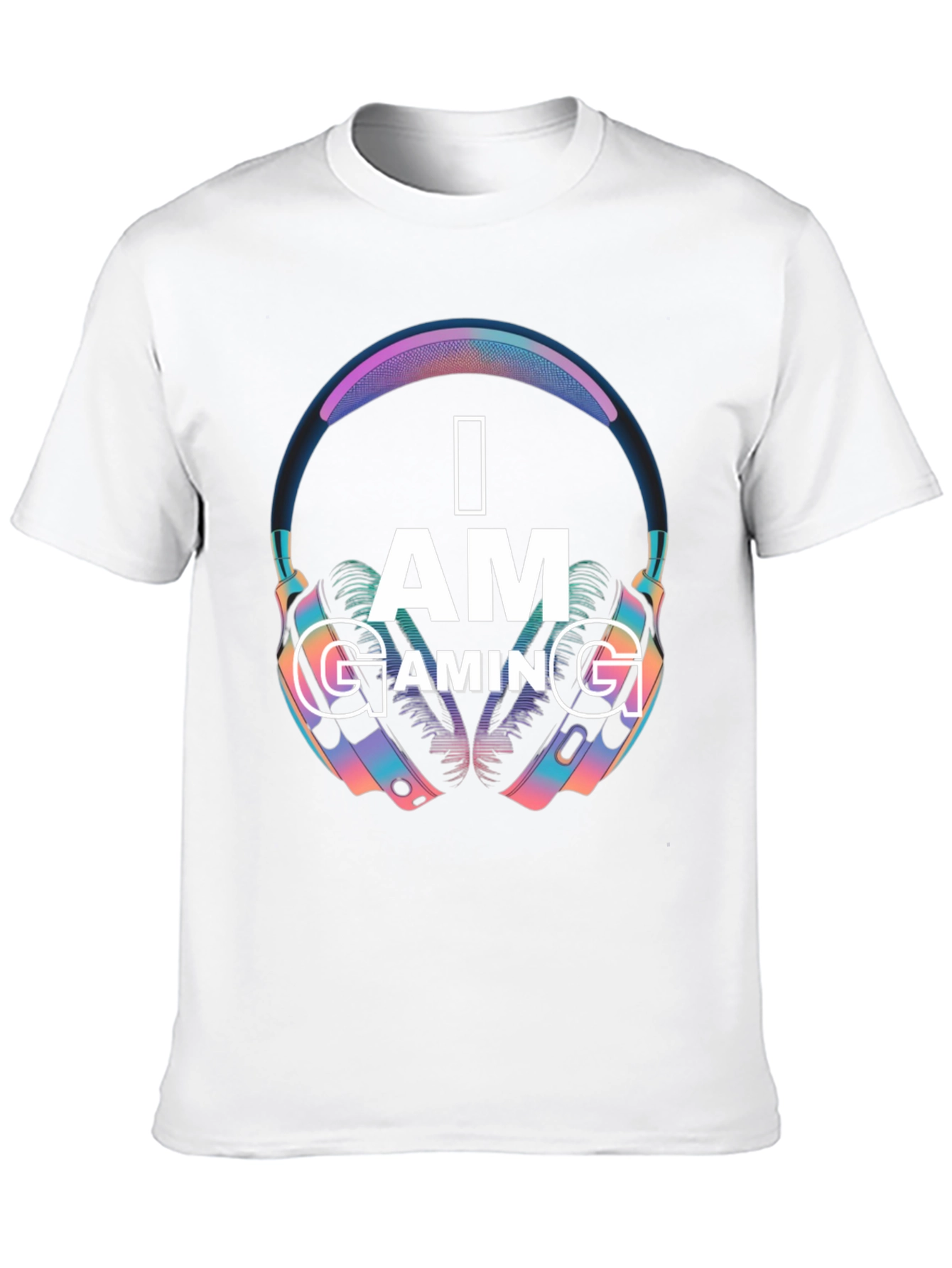 I AM GAMING Graphic Print Tee