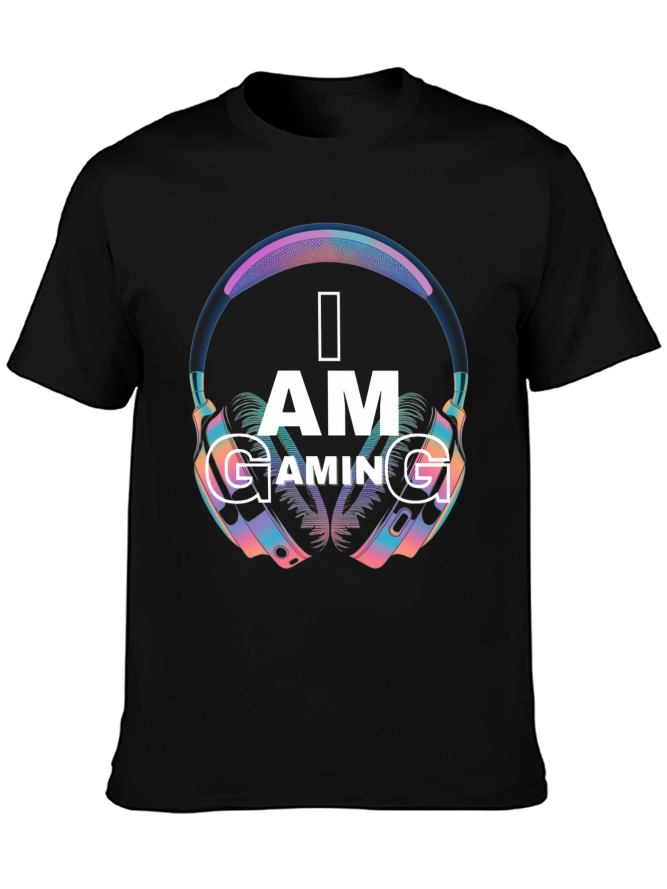 I AM GAMING Graphic Print Tee