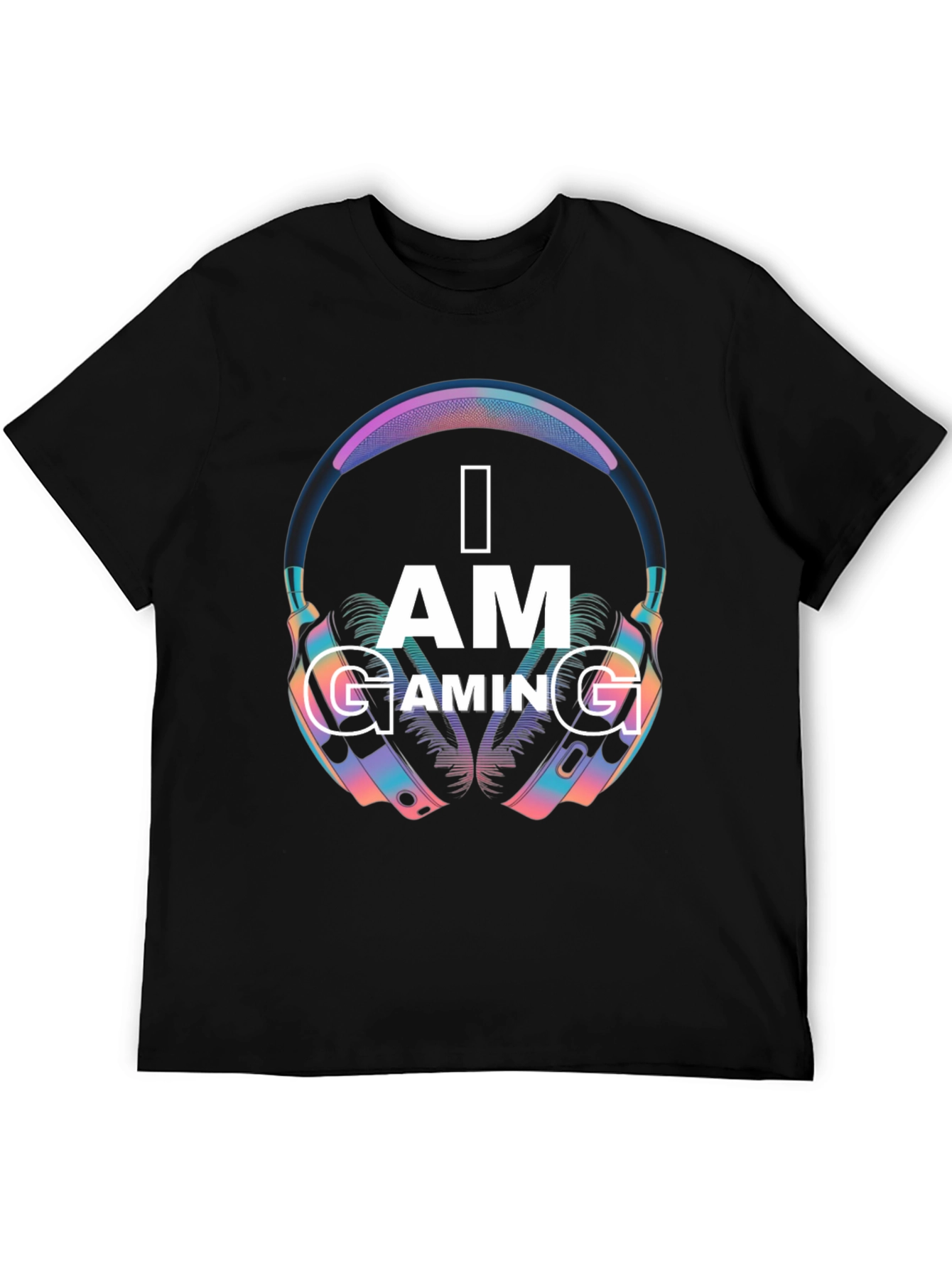 I AM GAMING Graphic Print Tee